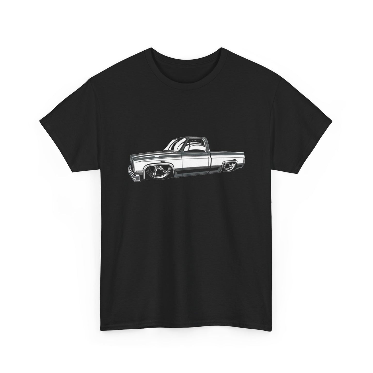 Square Body Chevy Retro Graphic T Shirt NEW Unisex Heavy Cotton Tee
