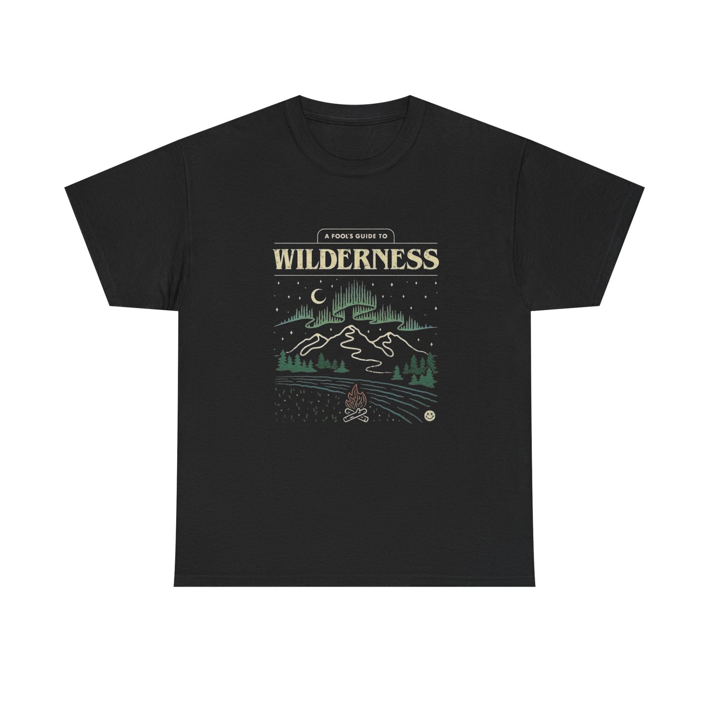 A Fools Guide To The Wilderness Graphic T Shirt Unisex Heavy Cotton Tee