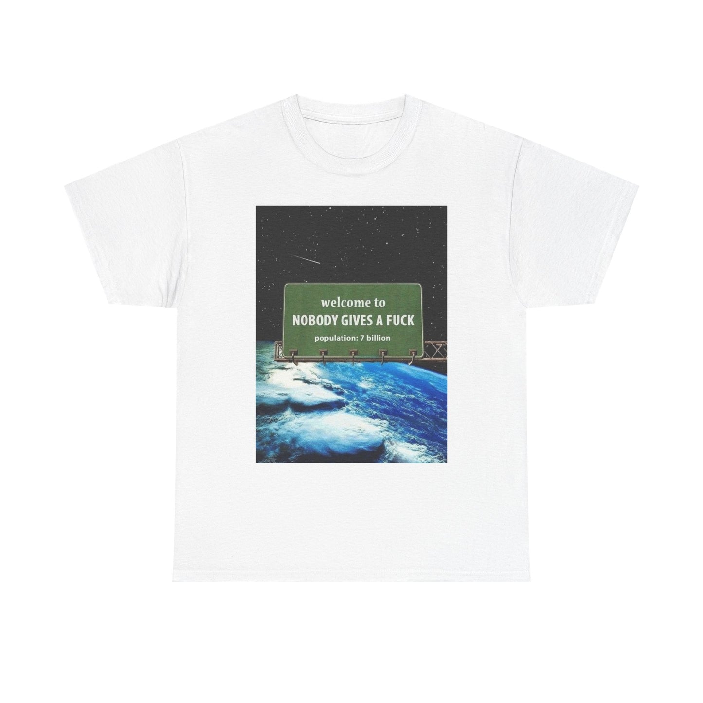 Welcome To Planet Earth Funny Graphic T Shirt Unisex Heavy Cotton Tee Gift New