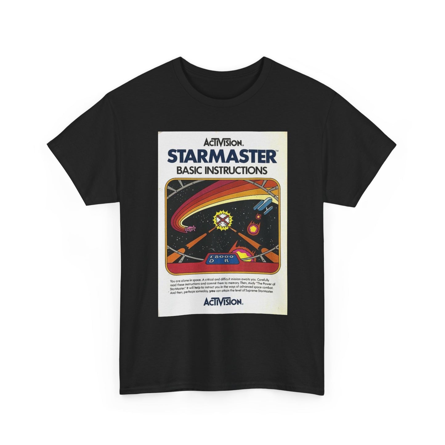 Starmaster Graphic T Shirt Video Games Vintage Unisex Heavy Cotton Tee