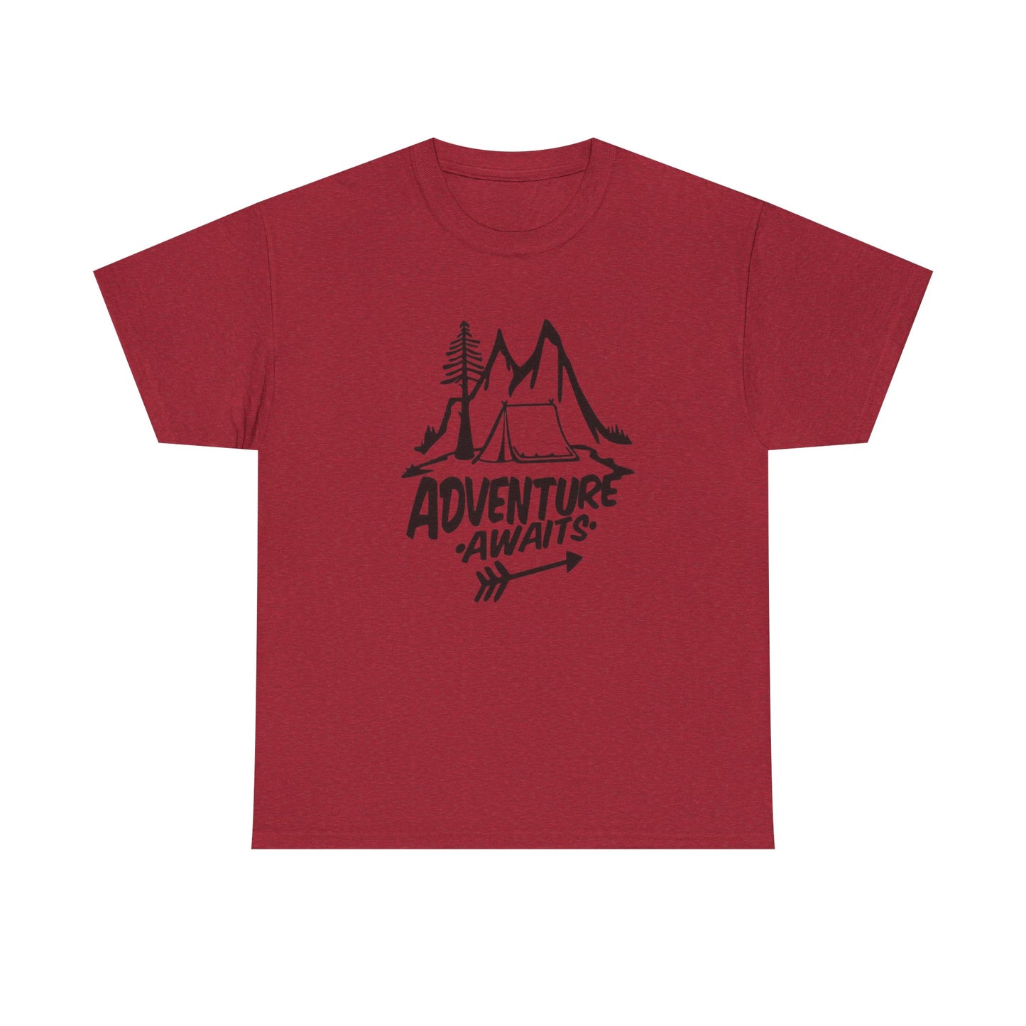 Adventure Awaits Outdoors Graphic T Shirt NEW ADULT