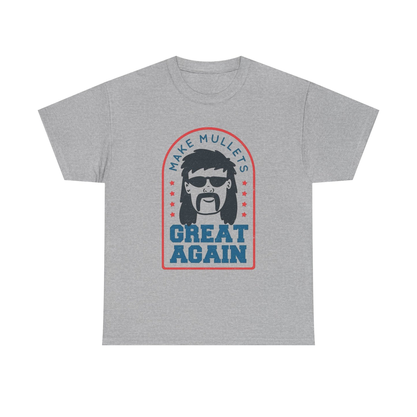 Make Mullets Great Again Funny Graphic T Shirt NEW ADULT
