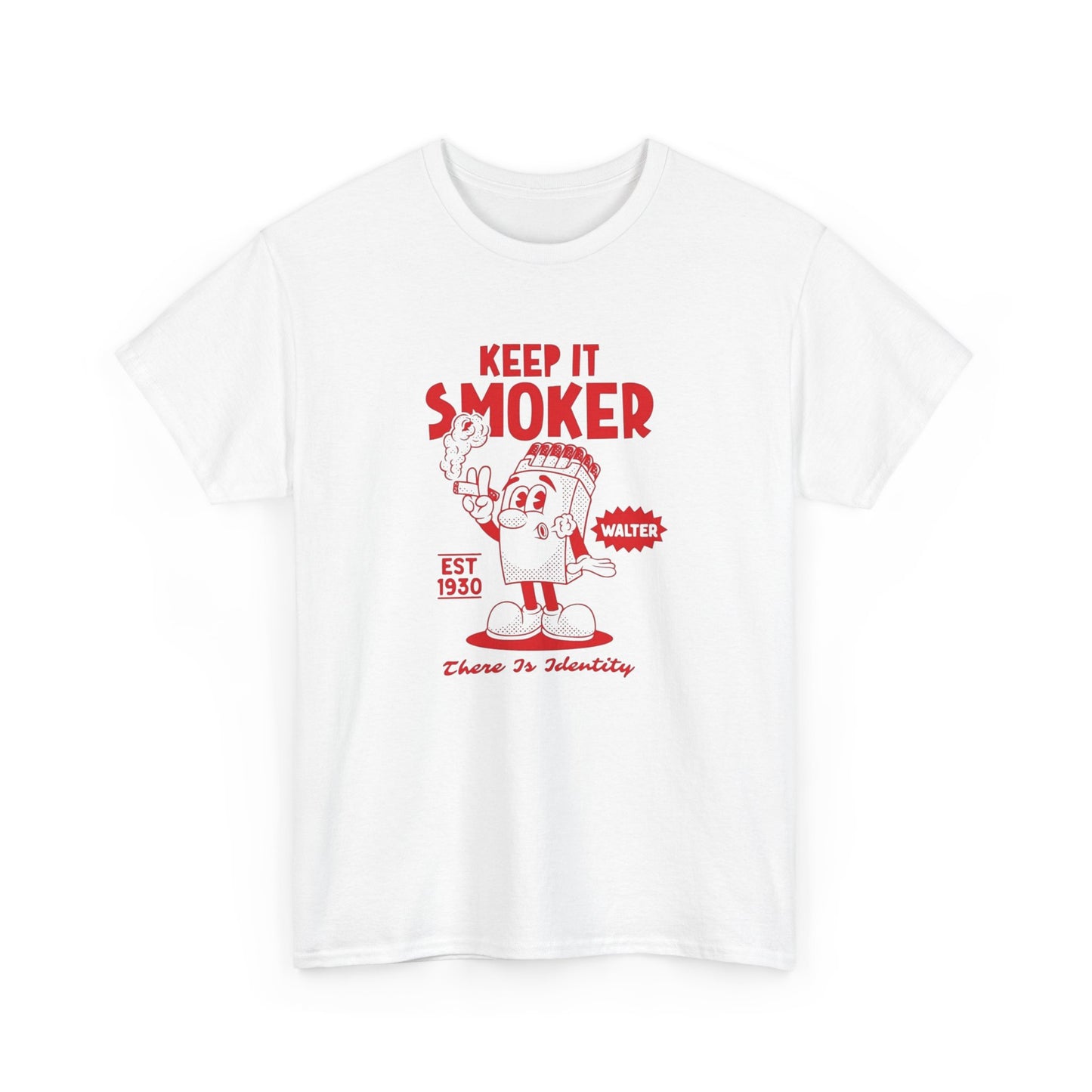 Keep It Smoker Vintage Graphic T-Shirt Comfy Cotton Tee Brand NEW