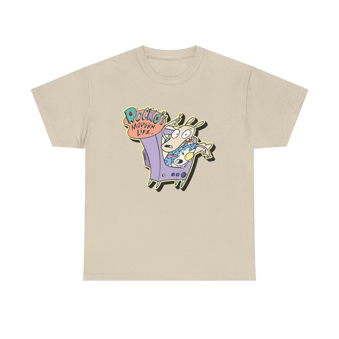 Rockos Modern Life Vintage 90's Graphic T Shirt NEW Vintage Unisex Heavy Cotton