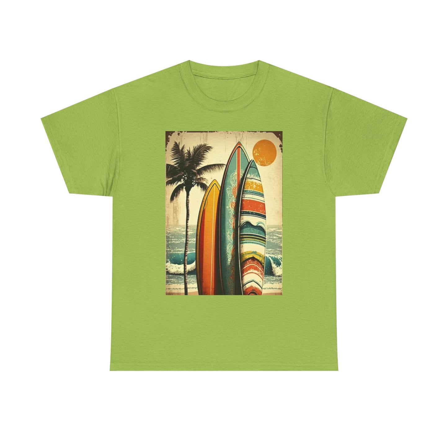 Hawaiian Surfing T Shirt BRAND NEW Apparel Unisex Graphic Tee USA