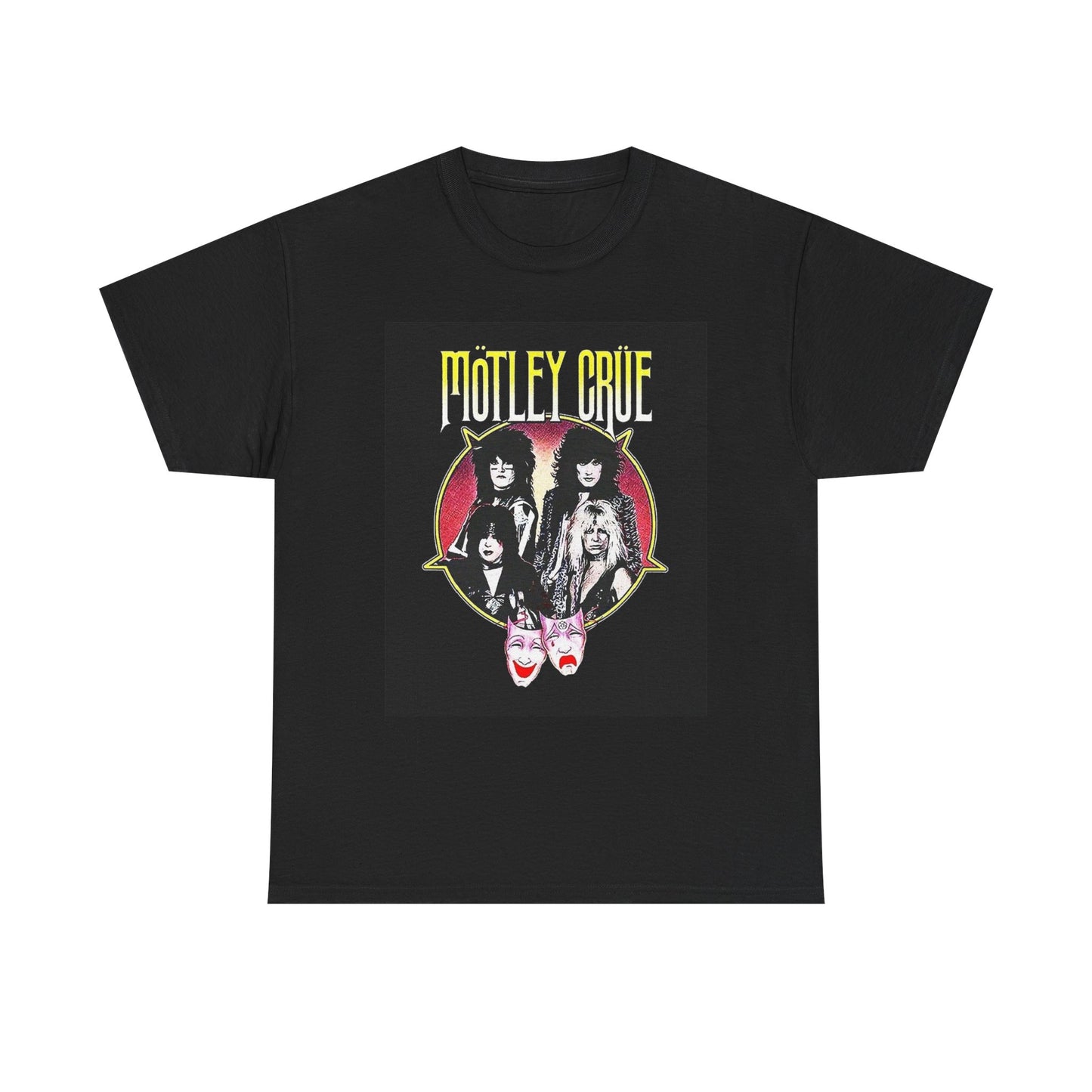 Motley Crue shirt punk vintage graphic tee retro rock Unisex Heavy Cotton Tee