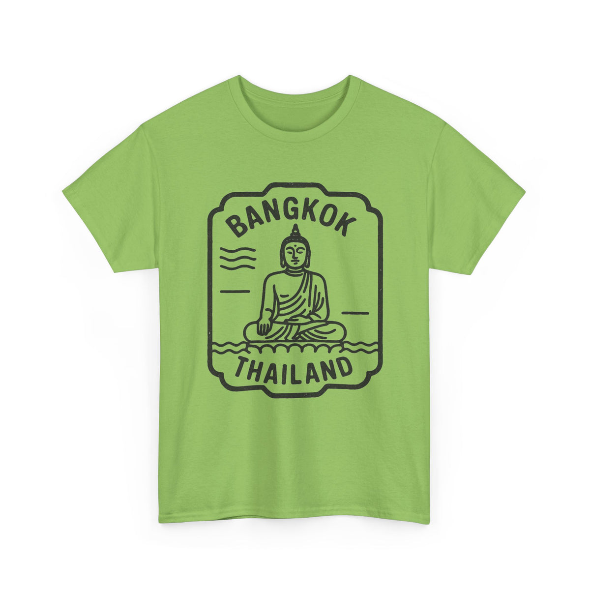 Bangkok Thailand Buddha Graphic T-Shirt Men's Graphic Tee