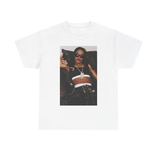 Aaliyah Tshirt Vintage DMX Graphic Hip Hop Unisex Heavy Cotton Tee