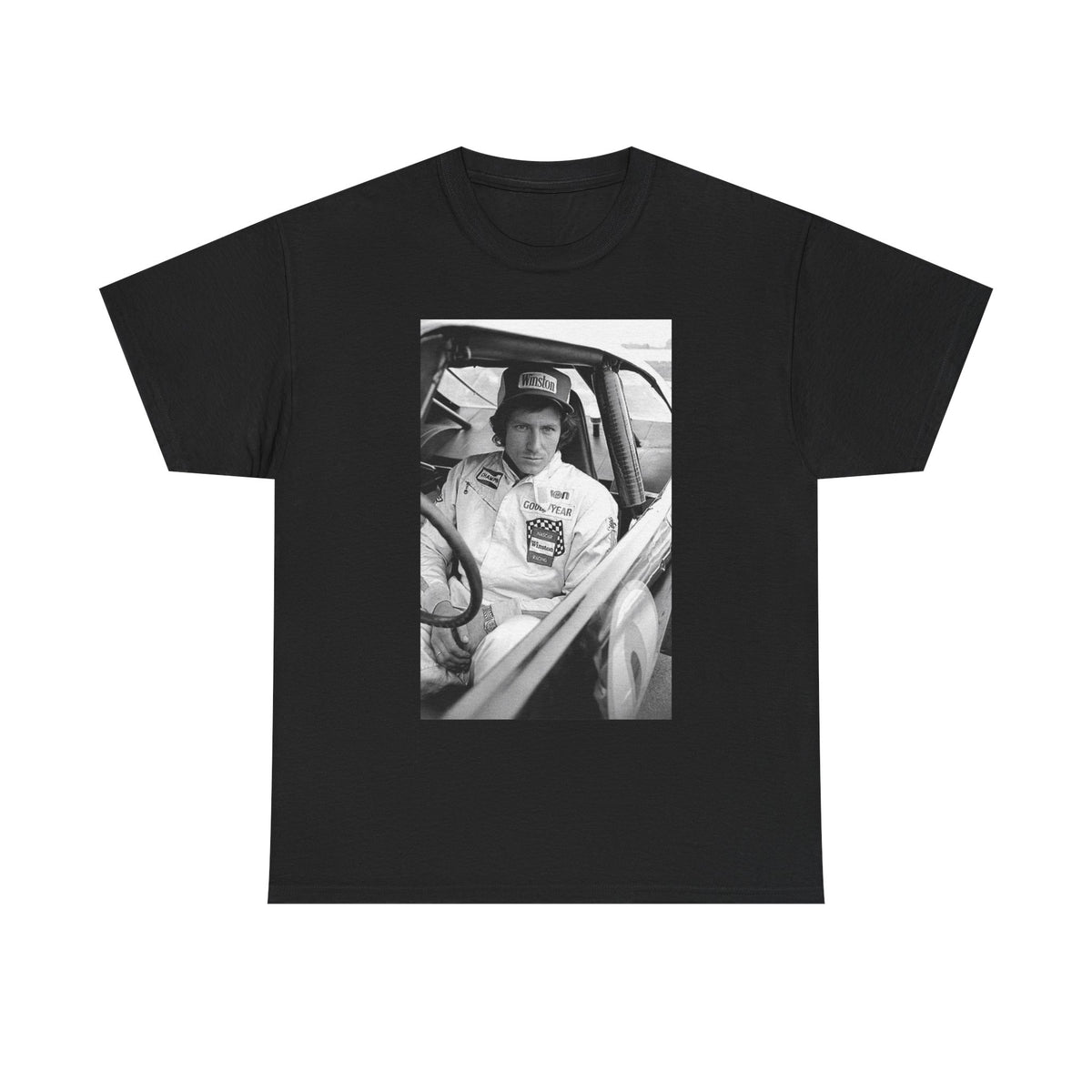 Dale Earnhardt Vintage Racing Graphic Retro Unisex Heavy Cotton Tee