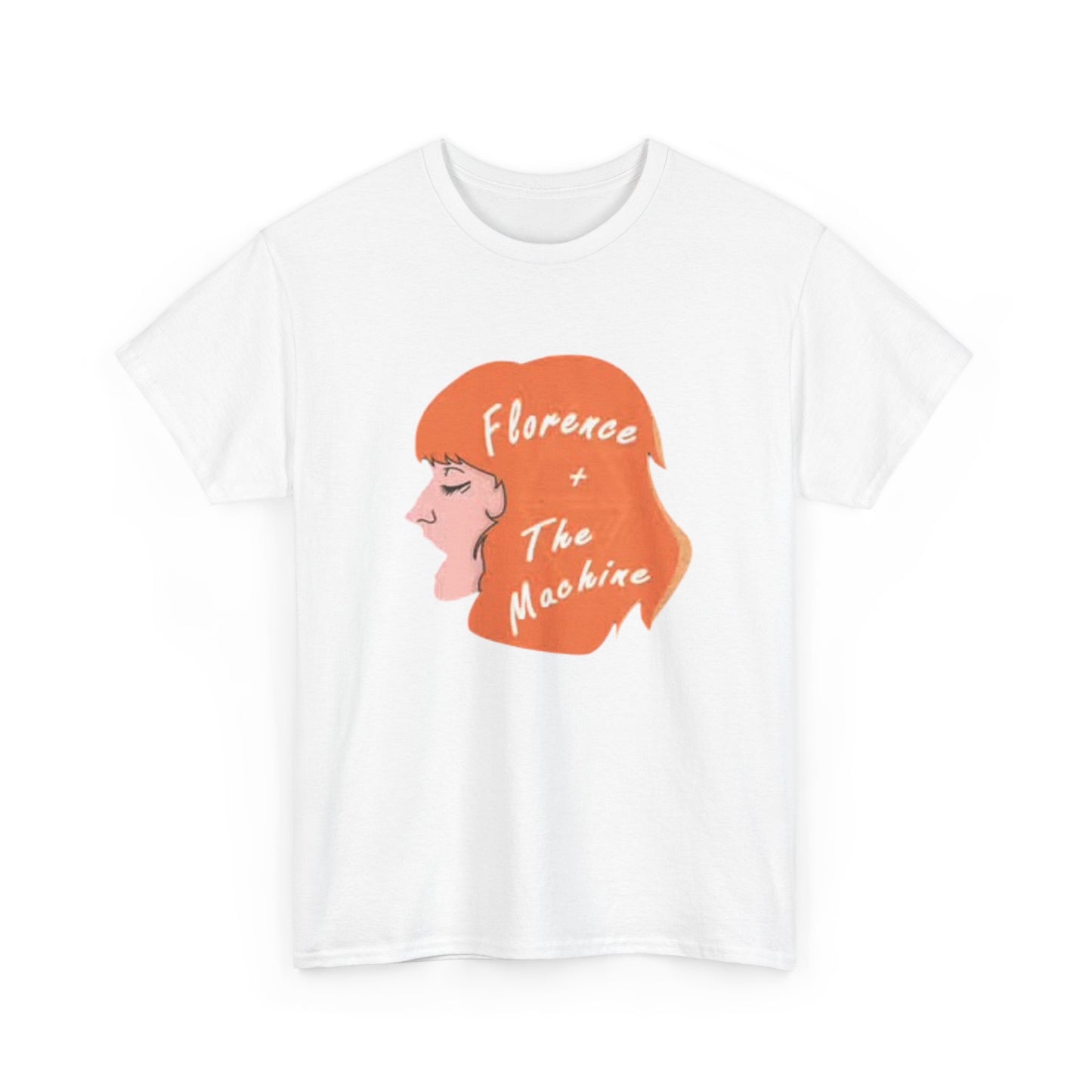 Florence And The Machine Graphic T Shirt Vintage Unisex Heavy Cotton Tee