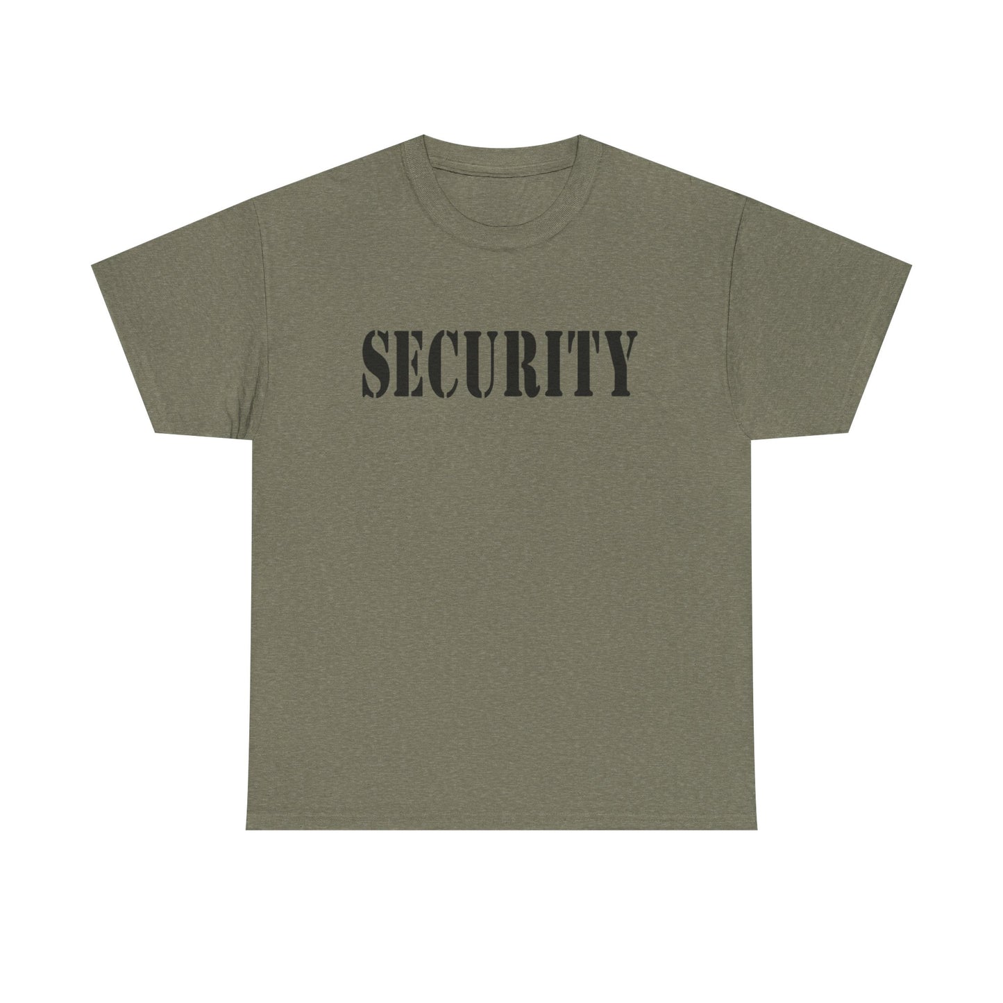 Security Graphic T Shirt Police Academy Uniform Funny Bar Unisex Heavy Cotton