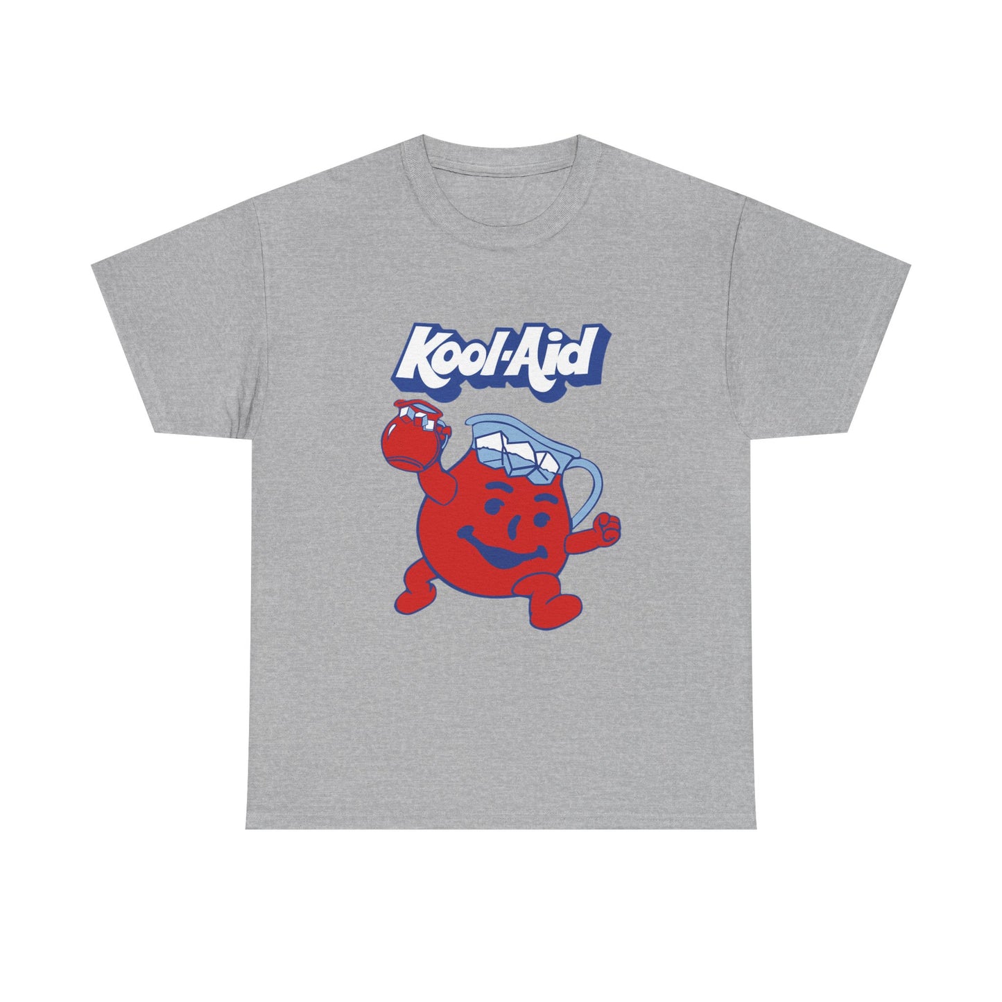 Kool Aid Shirt Funny Poster Retro 90s Nostalgic Logo Vintage Unisex Heavy Cotton