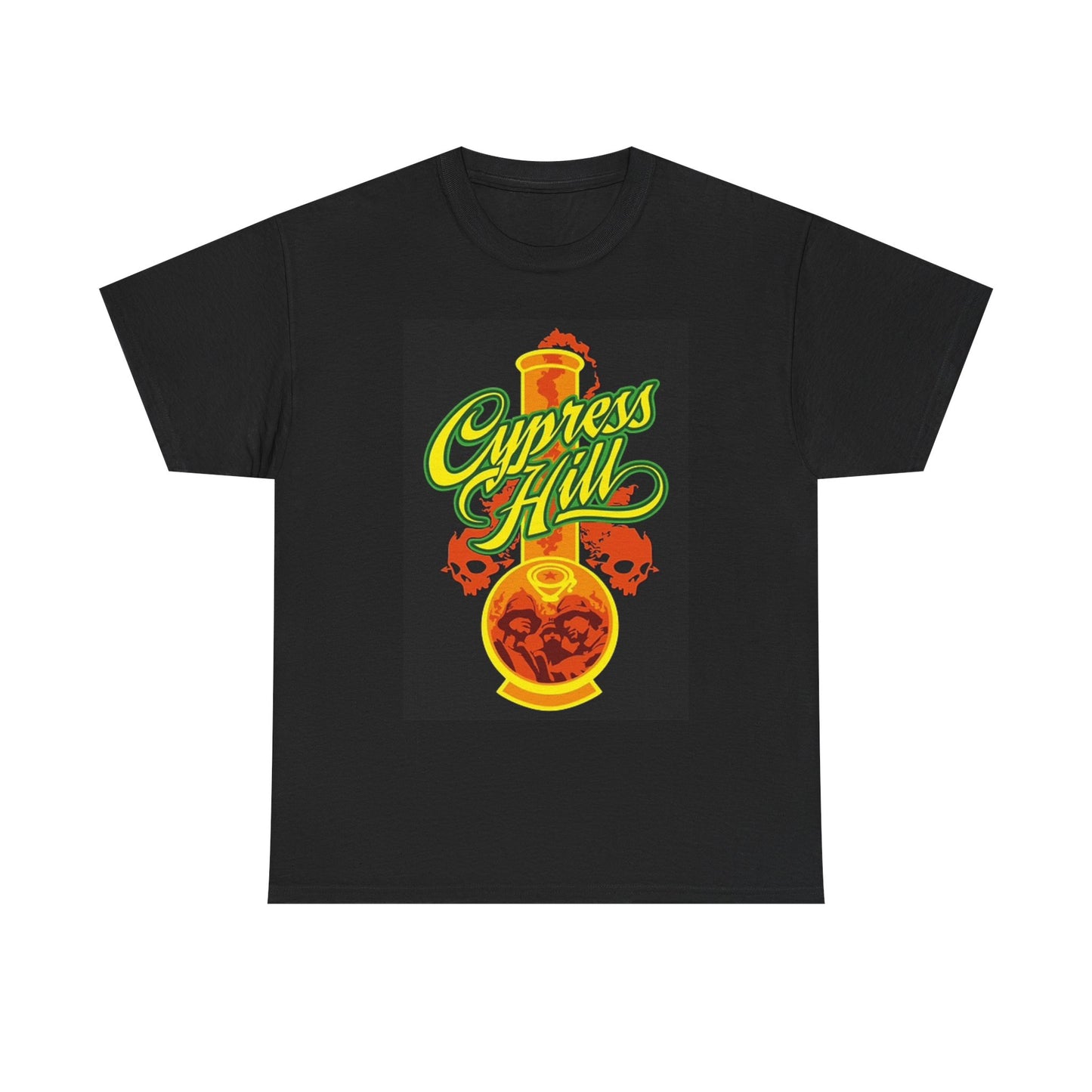 Cypress Hill Graphic T Shirt Bong Weed Vintage Rap Retro Unisex Heavy Cotton Tee