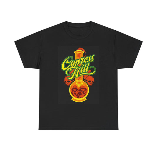 Cypress Hill Graphic T Shirt Bong Weed Vintage Rap Retro Unisex Heavy Cotton Tee