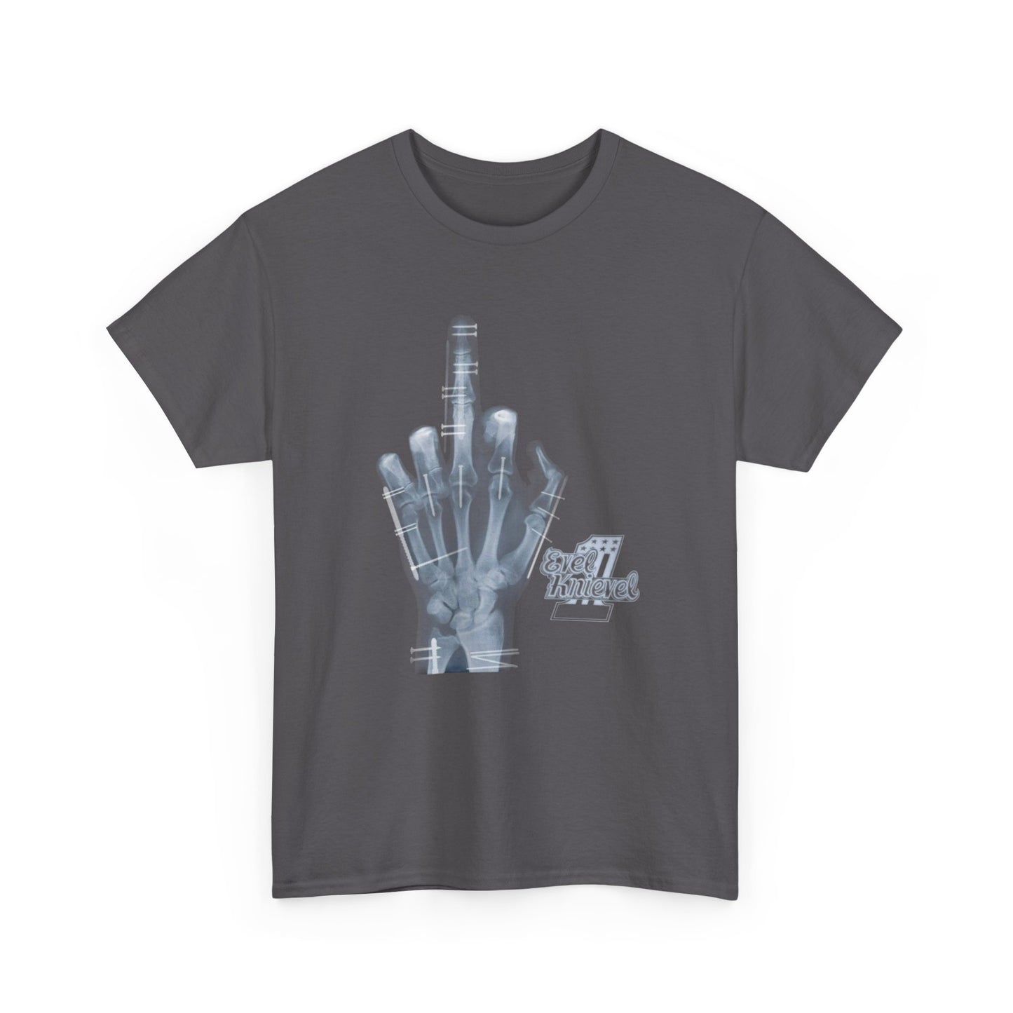 Evel Knievel Graphic T-Shirt Unisex Heavy Cotton Tee GIFT NEW