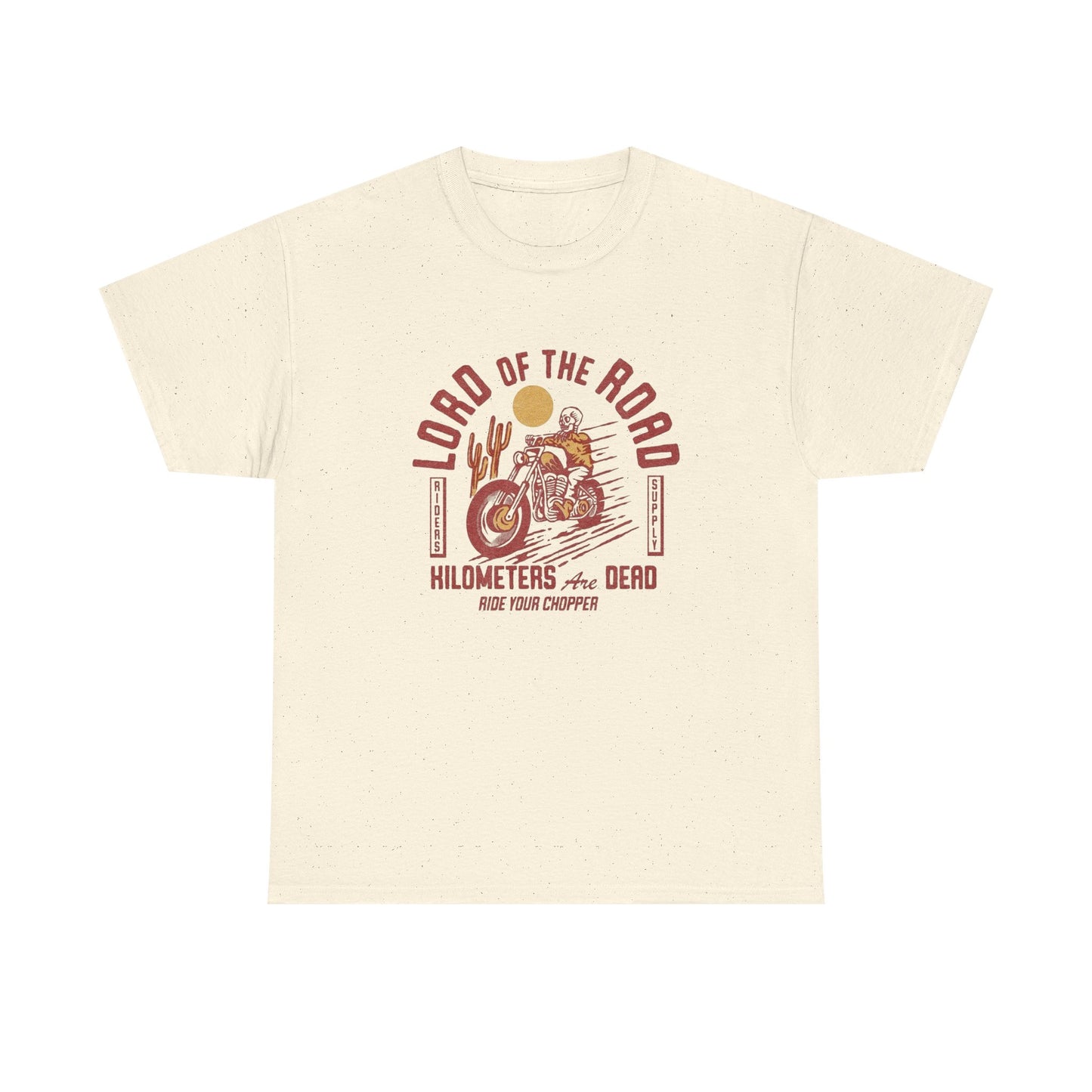 Lord Of The Road Motorcycles Graphic T Shirt Unisex Heavy Cotton Tee