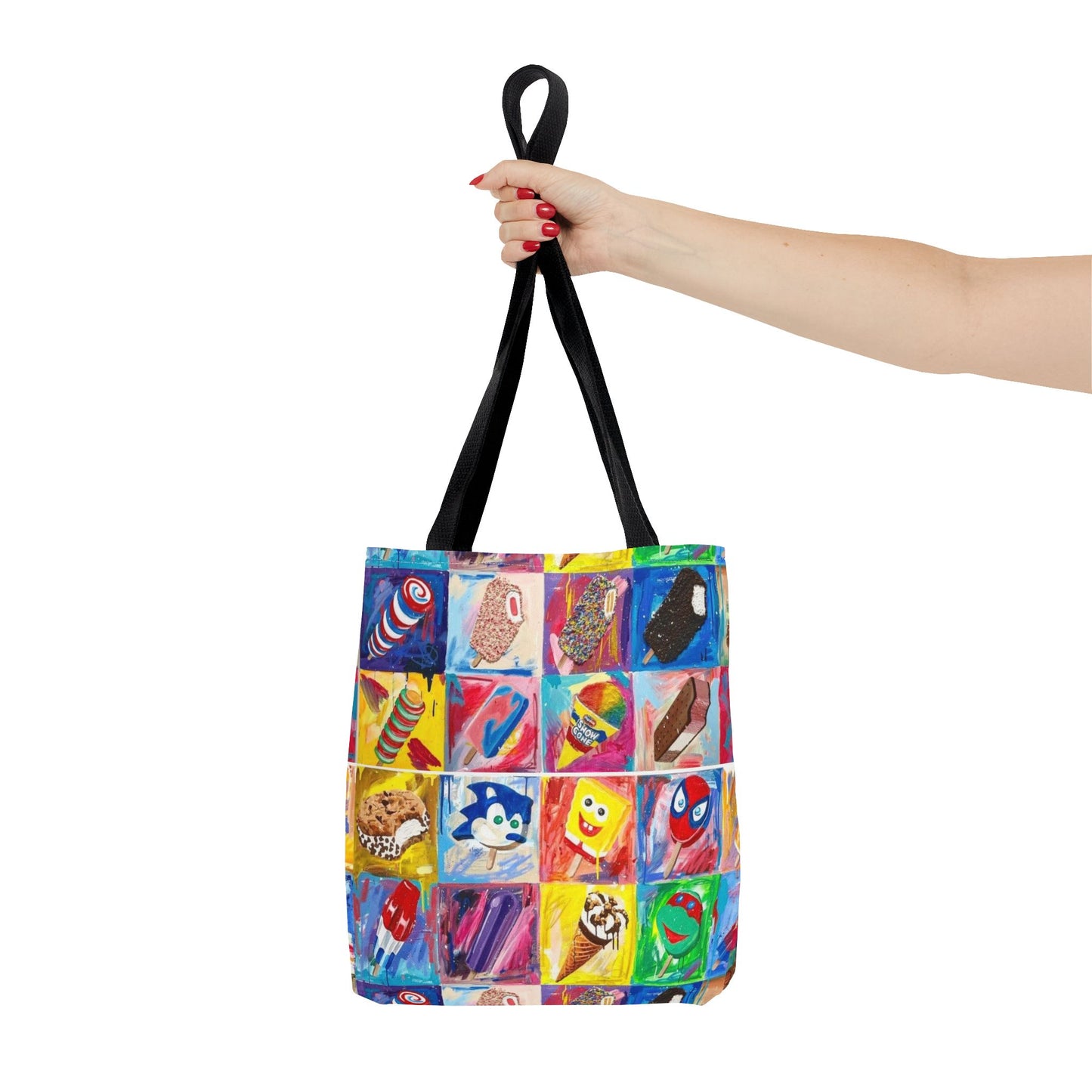 Ice Cream Retro BRAND NEW Modern Purse - Pocketbook - Travel Tote Bag (AOP)