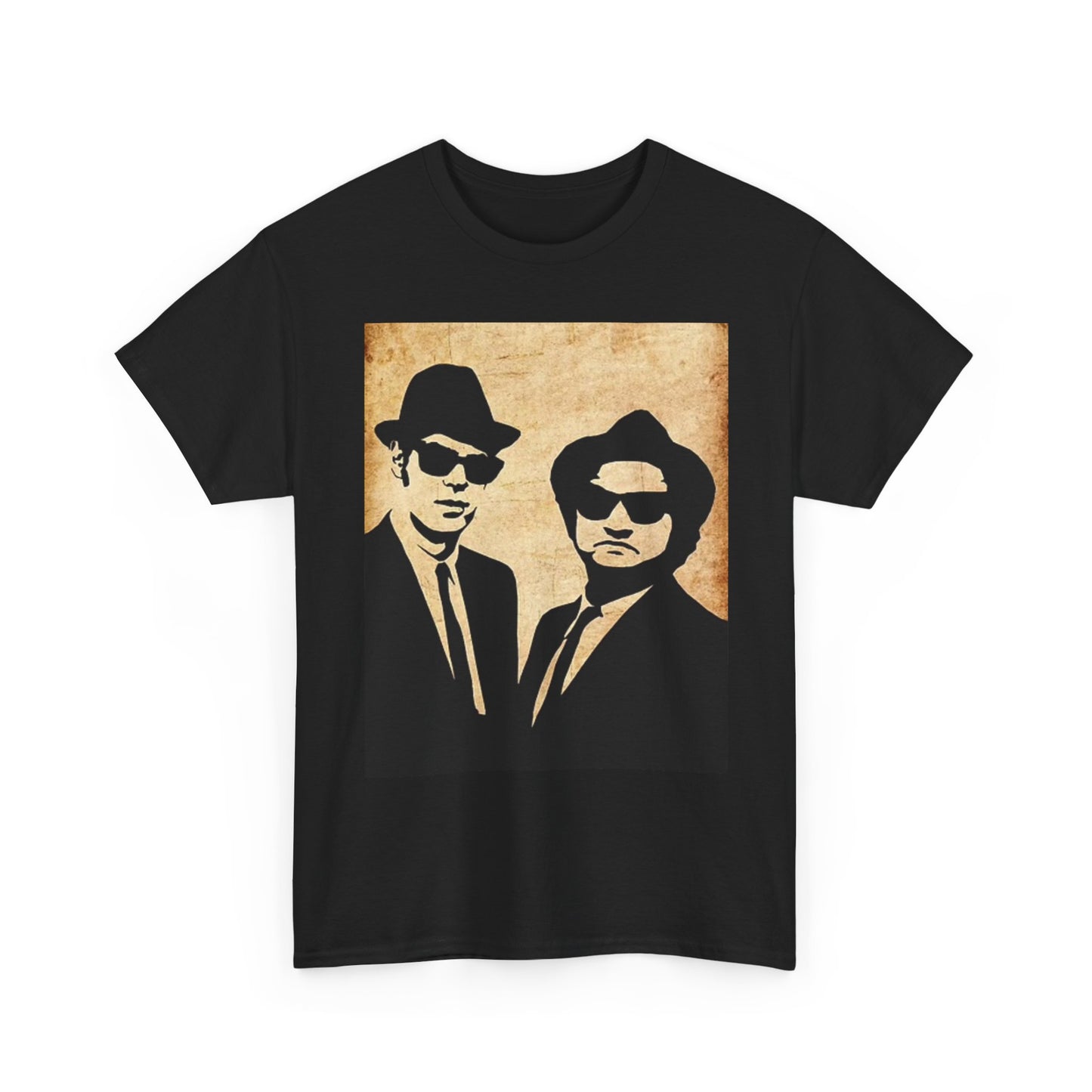 Blues Brothers Graphic T Shirt Retro Movie Poster Unisex Heavy Cotton Tee