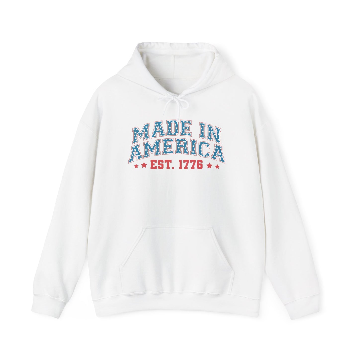Made In America 1776 Hoodie NEW ADULT Unisex Hooded Sweatshirt