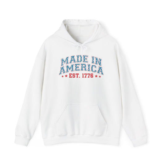 Made In America 1776 Hoodie NEW ADULT Unisex Hooded Sweatshirt