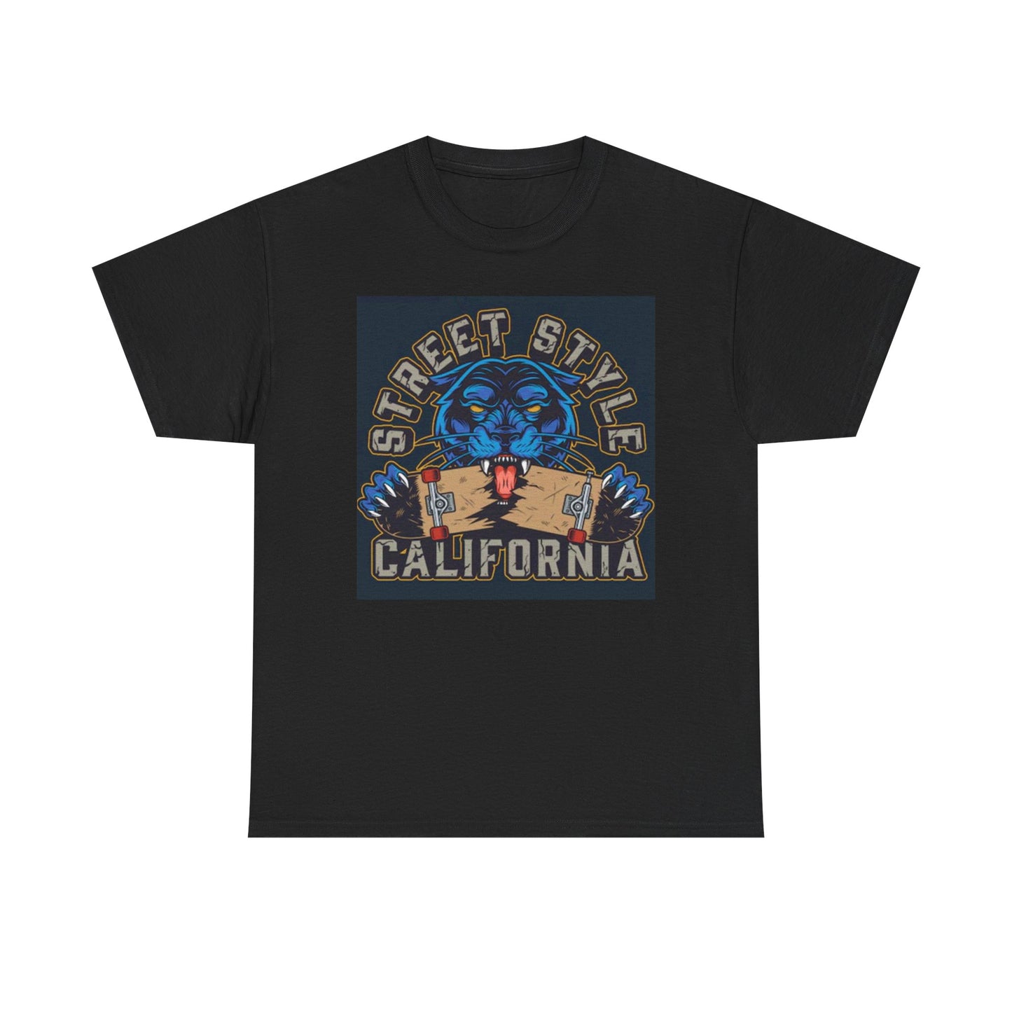 Street Style California T Shirt Unisex Heavy Cotton Tee
