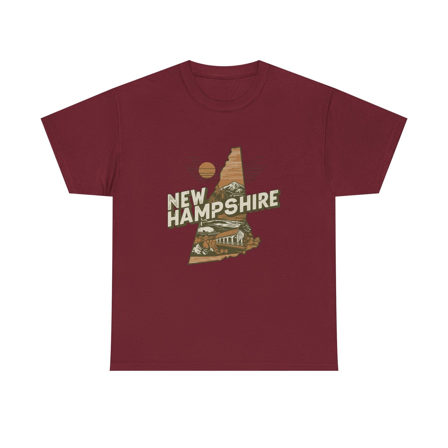 New Hampshire Graphic T Shirt NEW Adult Tee