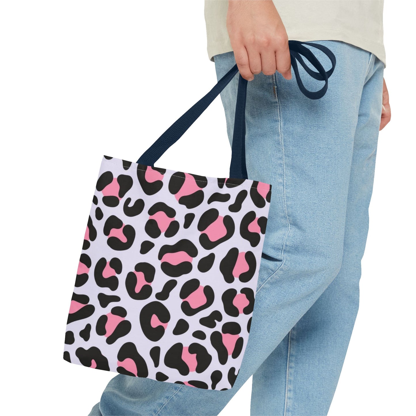 Pink Cheetah Multi Color BRAND NEW MODERN Tote Bag (AOP)