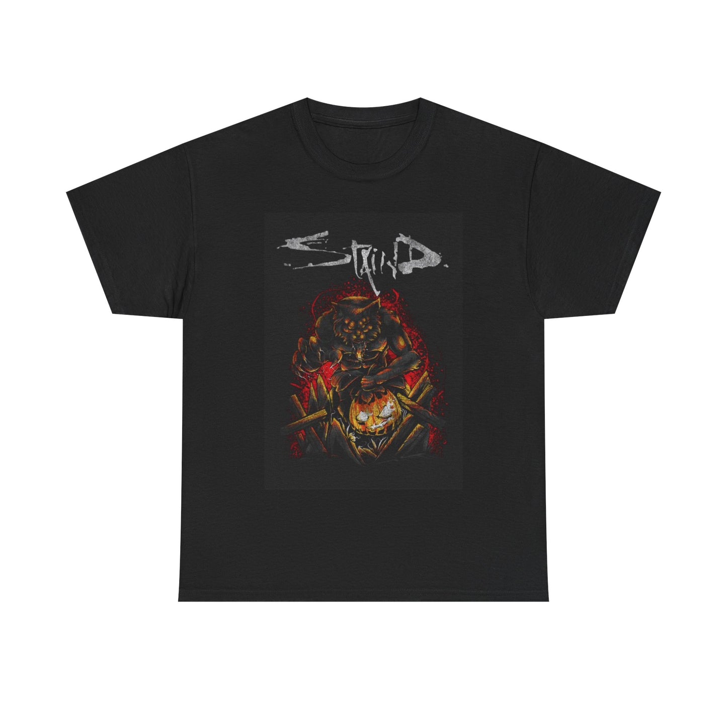 Staind T-shirt vintage rock art Aaron Lewis country boy Unisex Heavy Cotton Tee