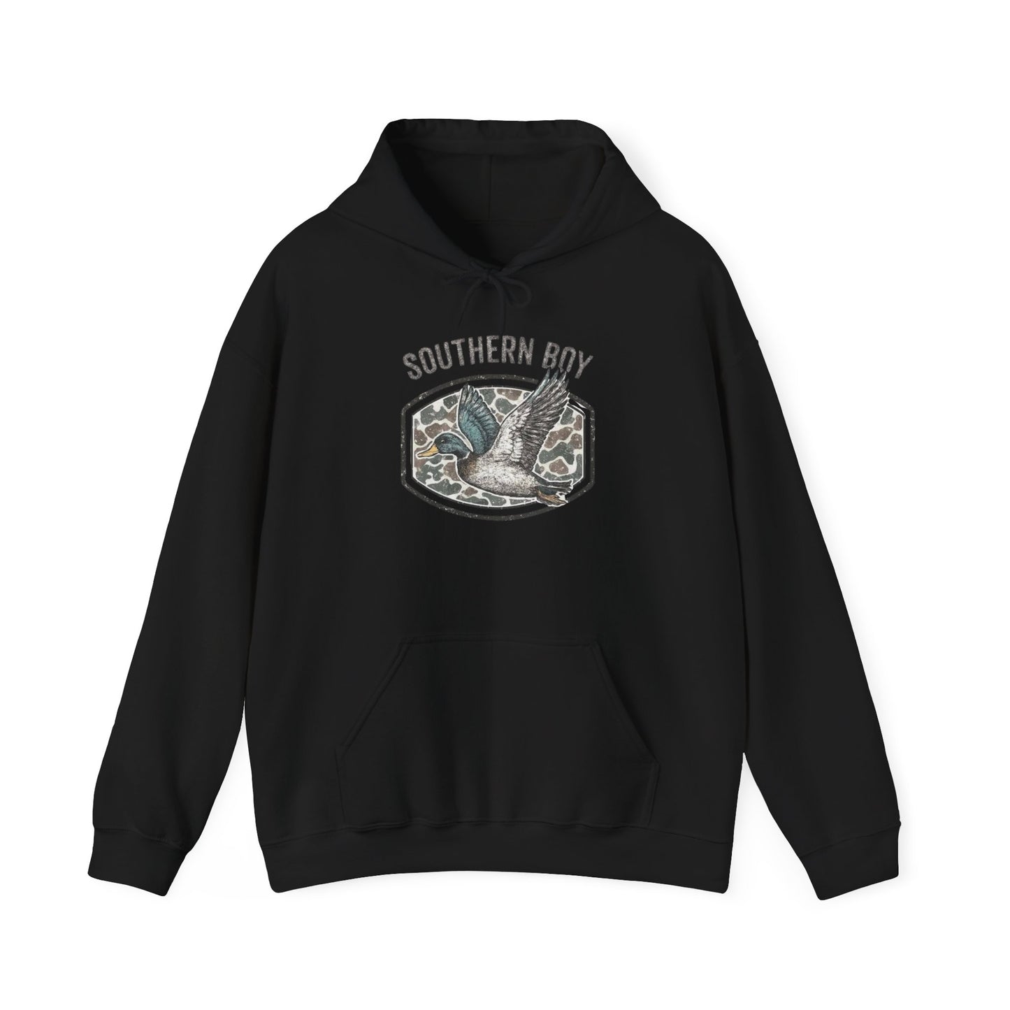 Duck Hunting Southern Graphic Hoodie Unisex Heavy Blend™ Hooded Sweatshirt