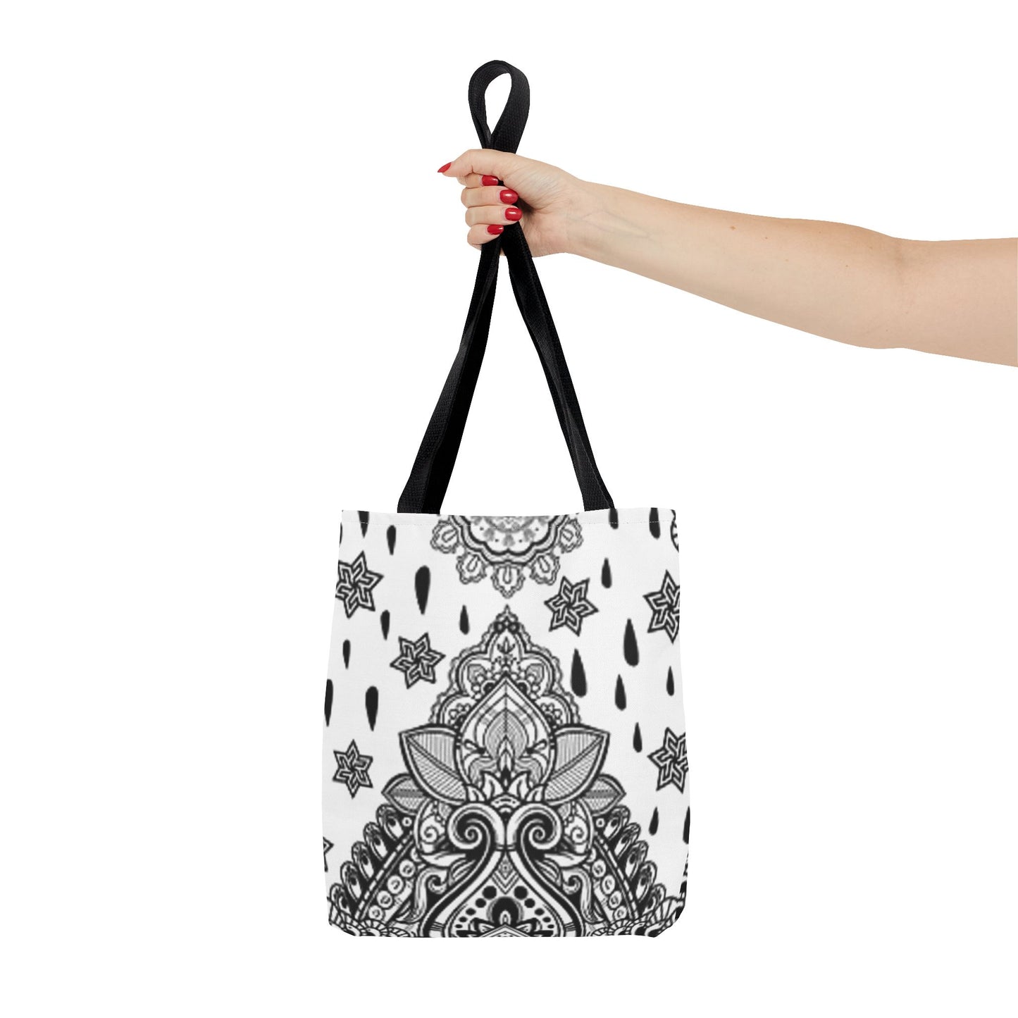 White And Black Multi Color BRAND NEW MODERN Tote Bag (AOP)