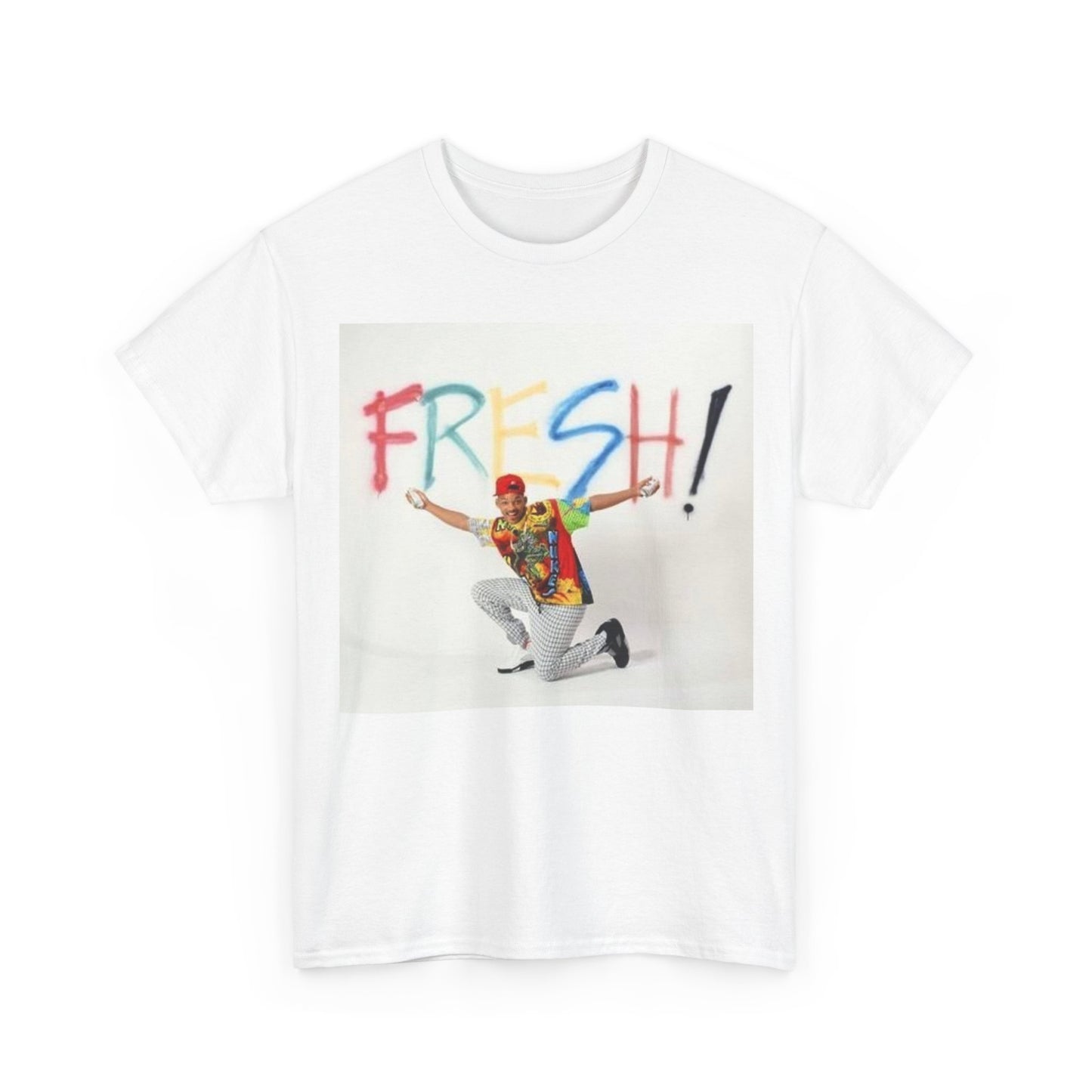 The fresh Prince Of Bel Air Tshirt Vintage Poster Tv Unisex Heavy Cotton Tee
