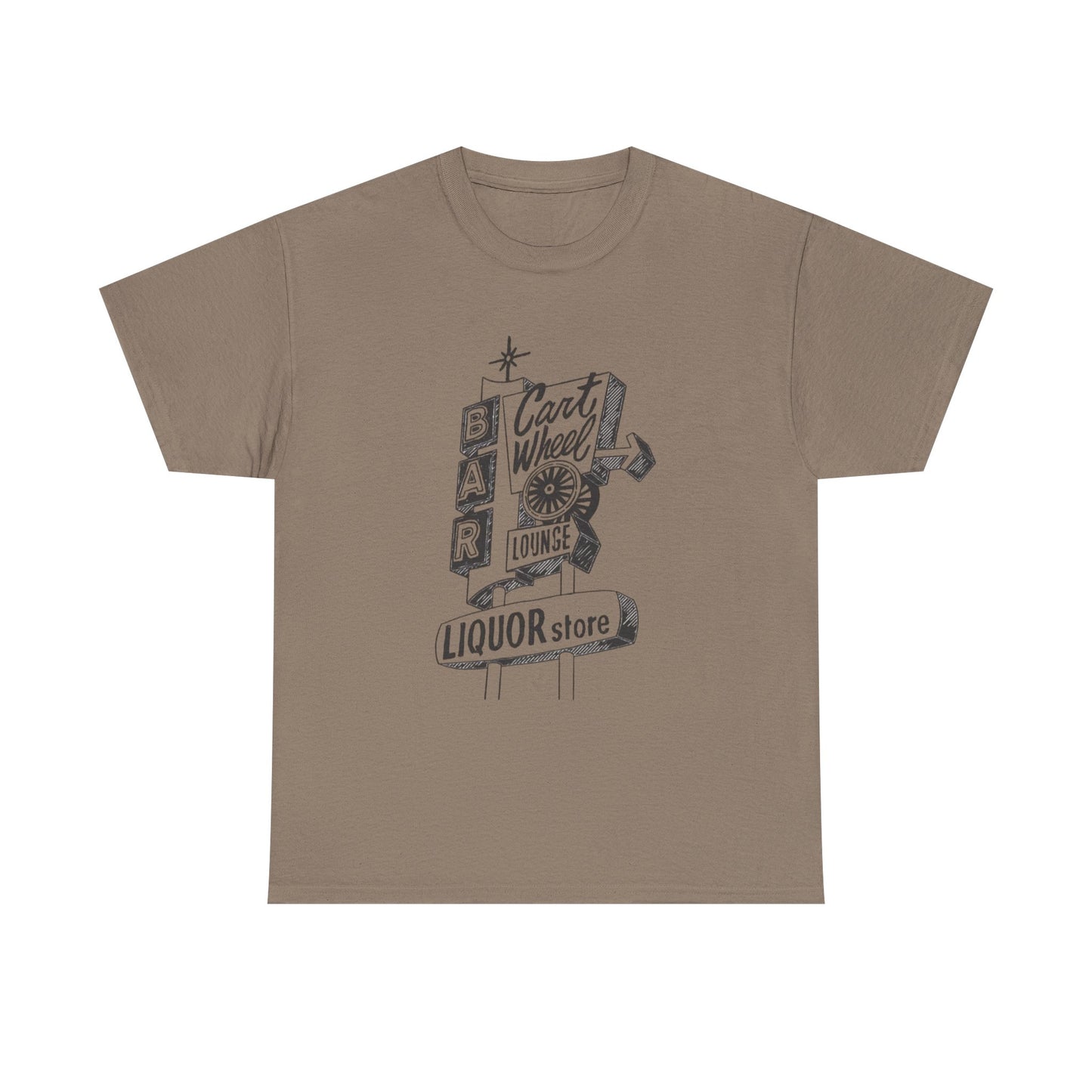 Bar Liquor Store Graphic T Shirt Unisex Heavy Cotton Tee Gift