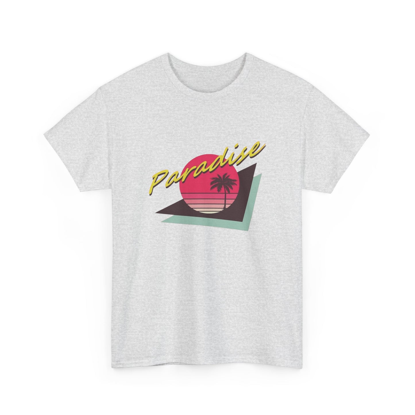 Paradise Retro Graphic T Shirt NEW Adult Unisex Heavy Cotton Tee