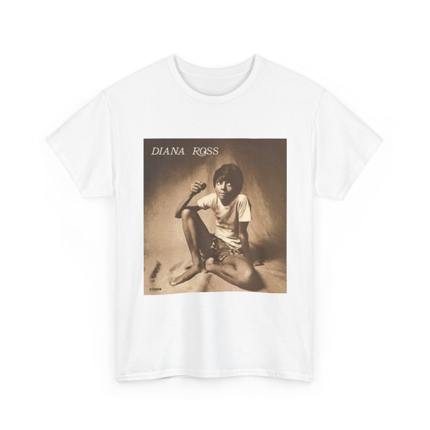 Diana Ross Tshirt Retro Album Art Queen Diana Poster Unisex Heavy Cotton Tee 89