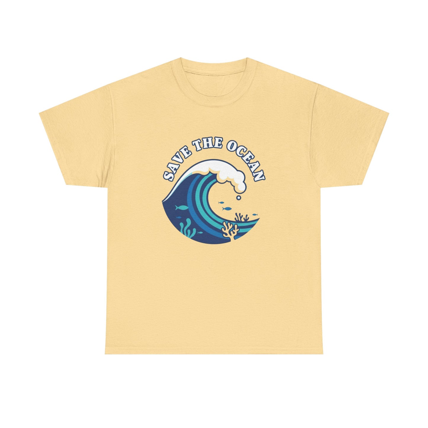 Save The Ocean Graphic T Shirt Adult NEW