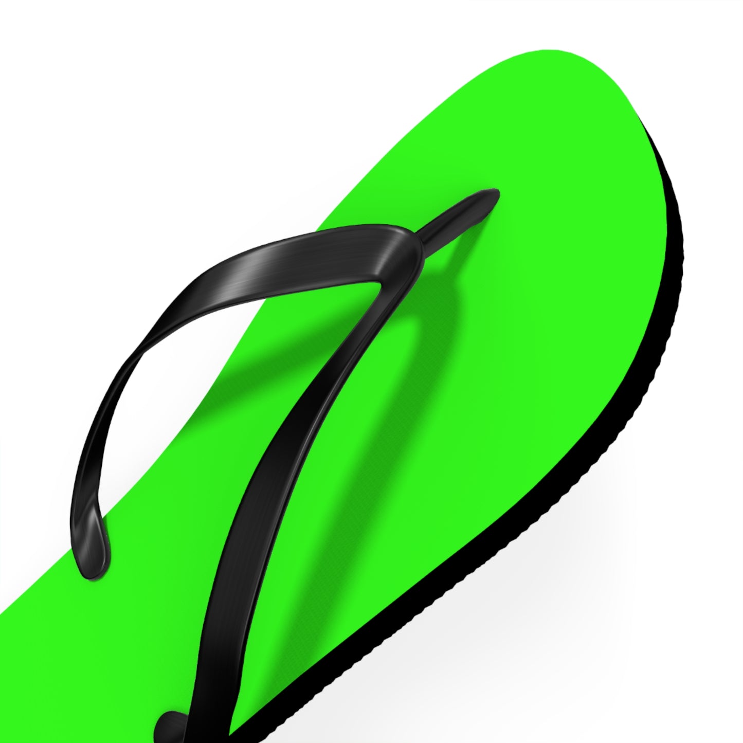 Neon Green Lime Flip Flops, Sandals Slides, Summer Footwear, Brand New