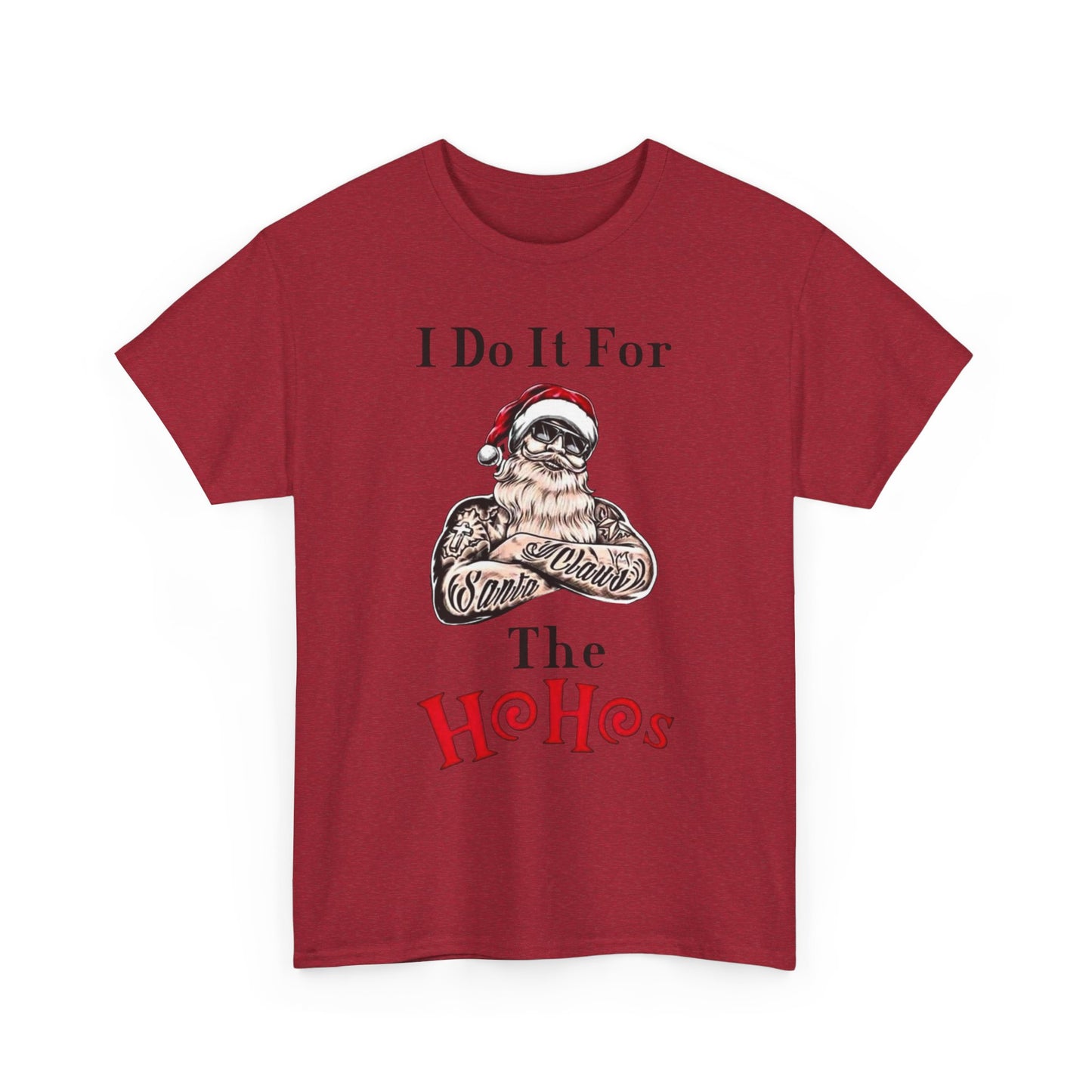 Hilarious Santa Claus Christmas Graphic T Shirt Unisex Heavy Cotton Tee GIFT NEW