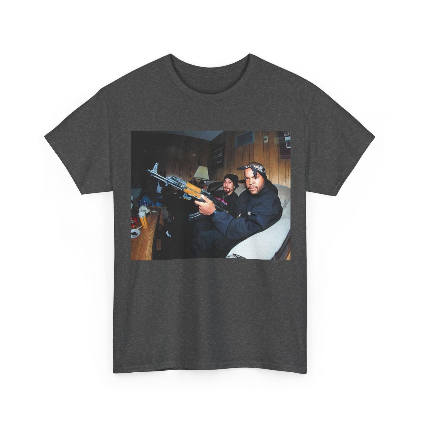 Ice cube T-shirt vintage 90s NWA California retro meme Unisex Heavy Cotton Tee