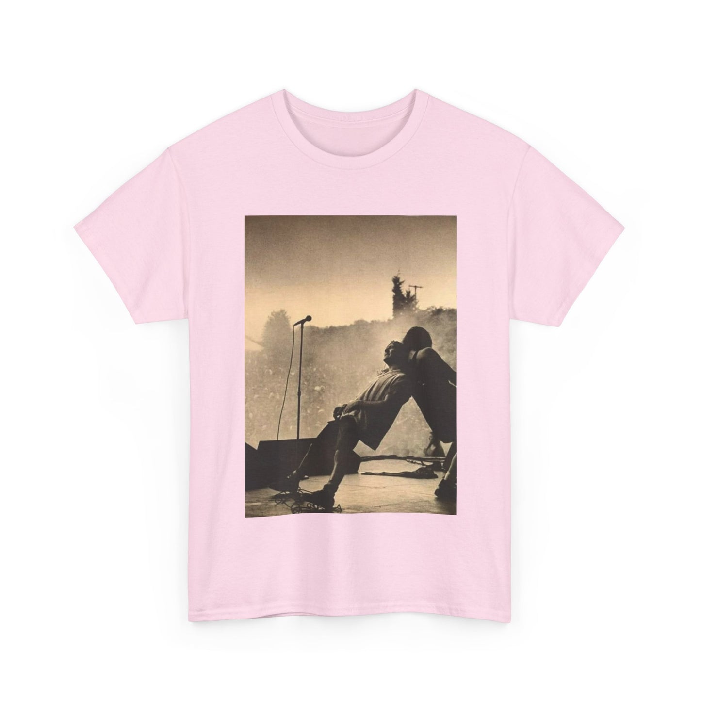 Pearl Jam TShirt vintage grunge stage  photo Unisex Heavy Cotton Tee OFFICIAL