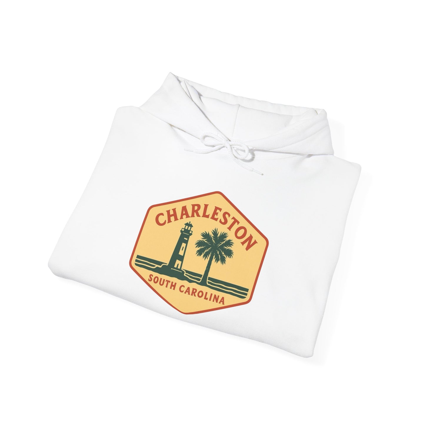 Charleston South Carolina Graphic Hoodie NEW ADULT Heavy Blend Hooded Sweatshirt