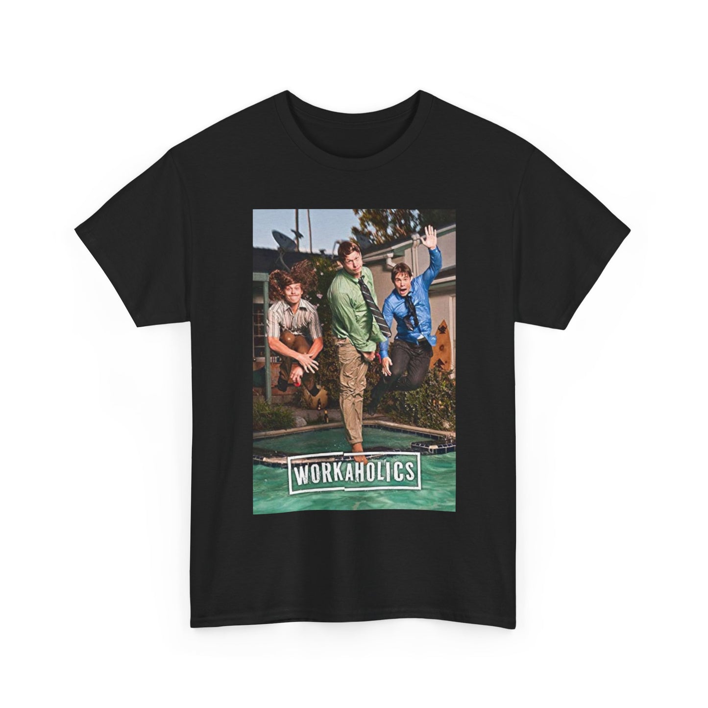 Workaholics T Shirt Funny Comedy Central Gift Vintage Show Unisex Heavy Cotton 1
