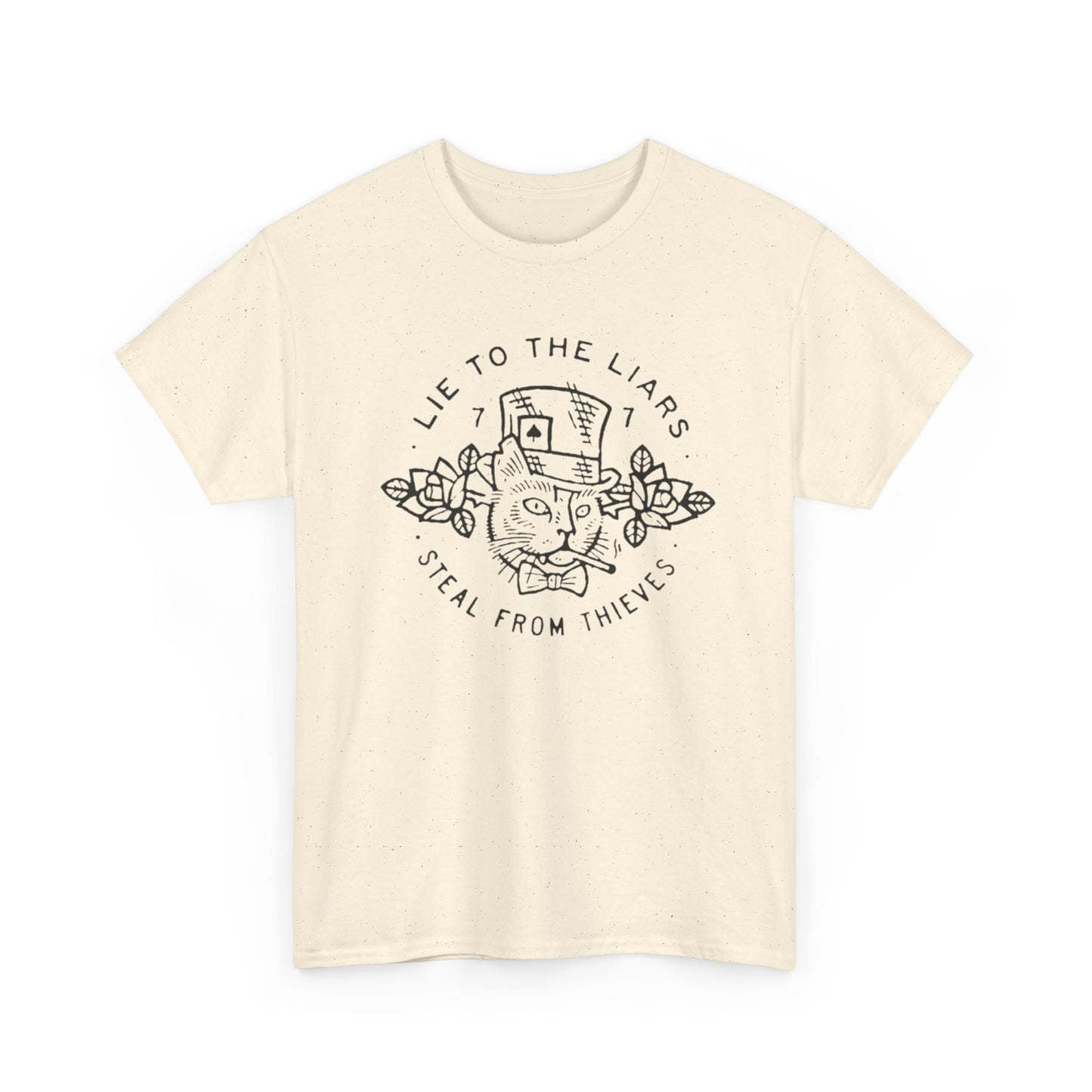 Lie To The Liars Graphic T Shirt Unisex Heavy Cotton Tee