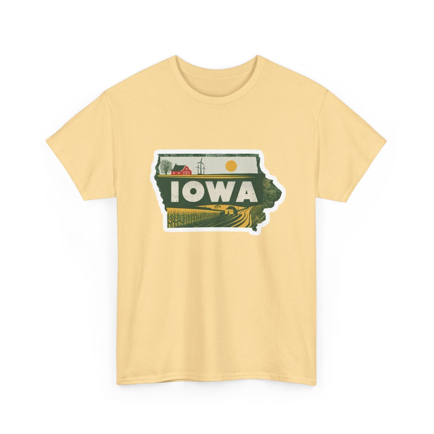 Iowa Farming Graphic T Shirt NEW Adult Tee