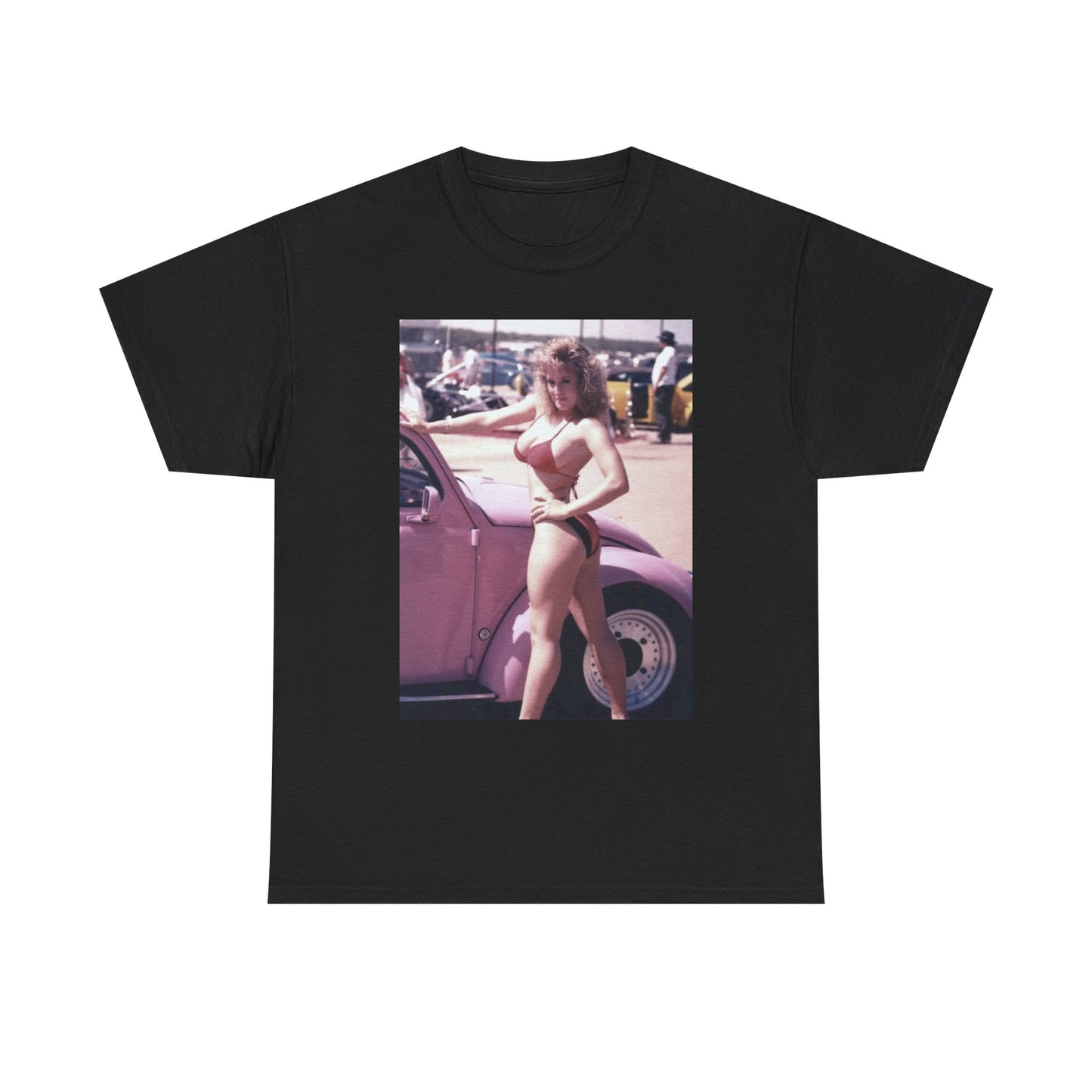 Bikini Car Wash Graphic T Shirt S-5XL NEW Unisex Cotton Tee