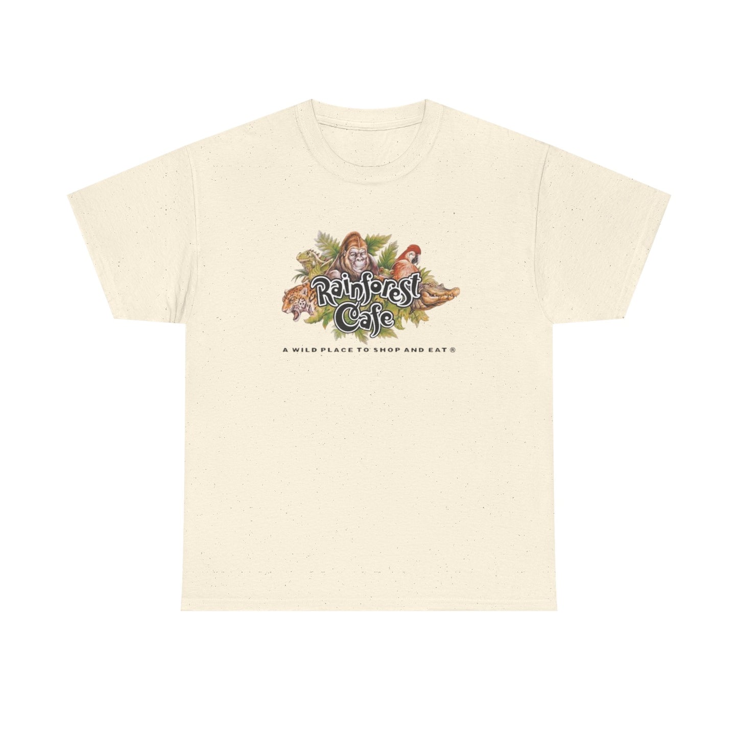 Rainforest Cafe Vintage Graphic T Shirt Unisex Heavy Cotton Tee