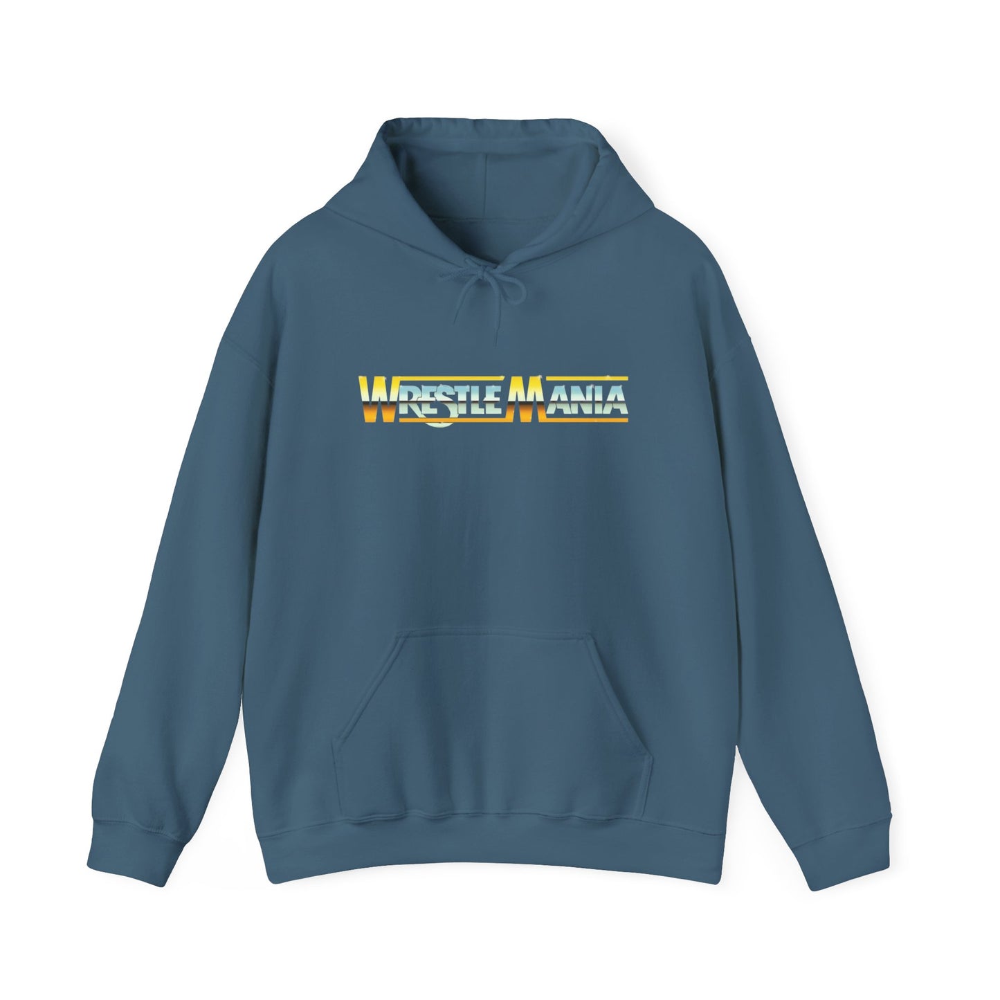 Wrestle Mania Retro Graphic Hoodie Heavy Blend™ Hooded Sweatshirt