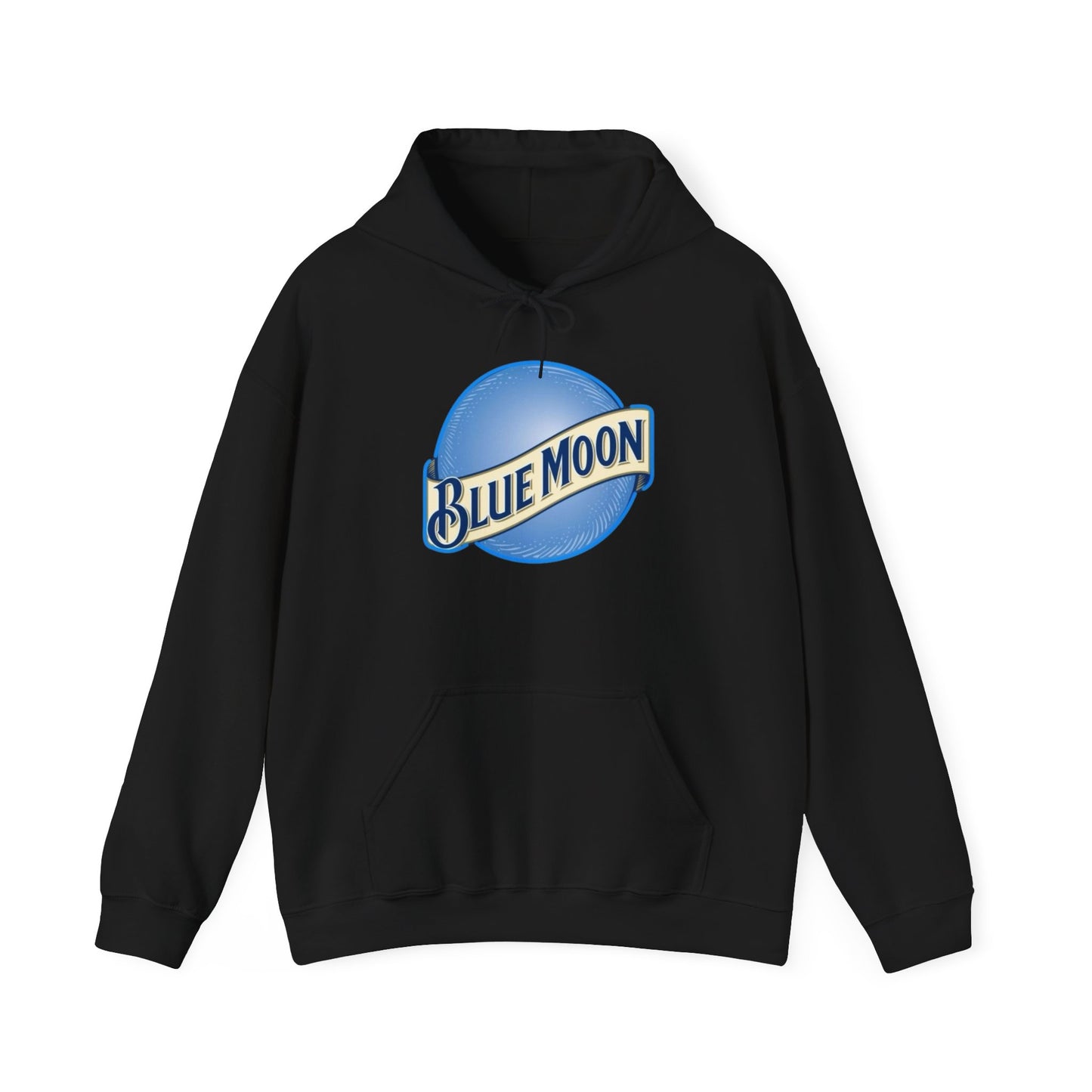 Blue Moon Beer Graphic Hoodie Unisex Heavy Blend™ Hooded Sweatshirt