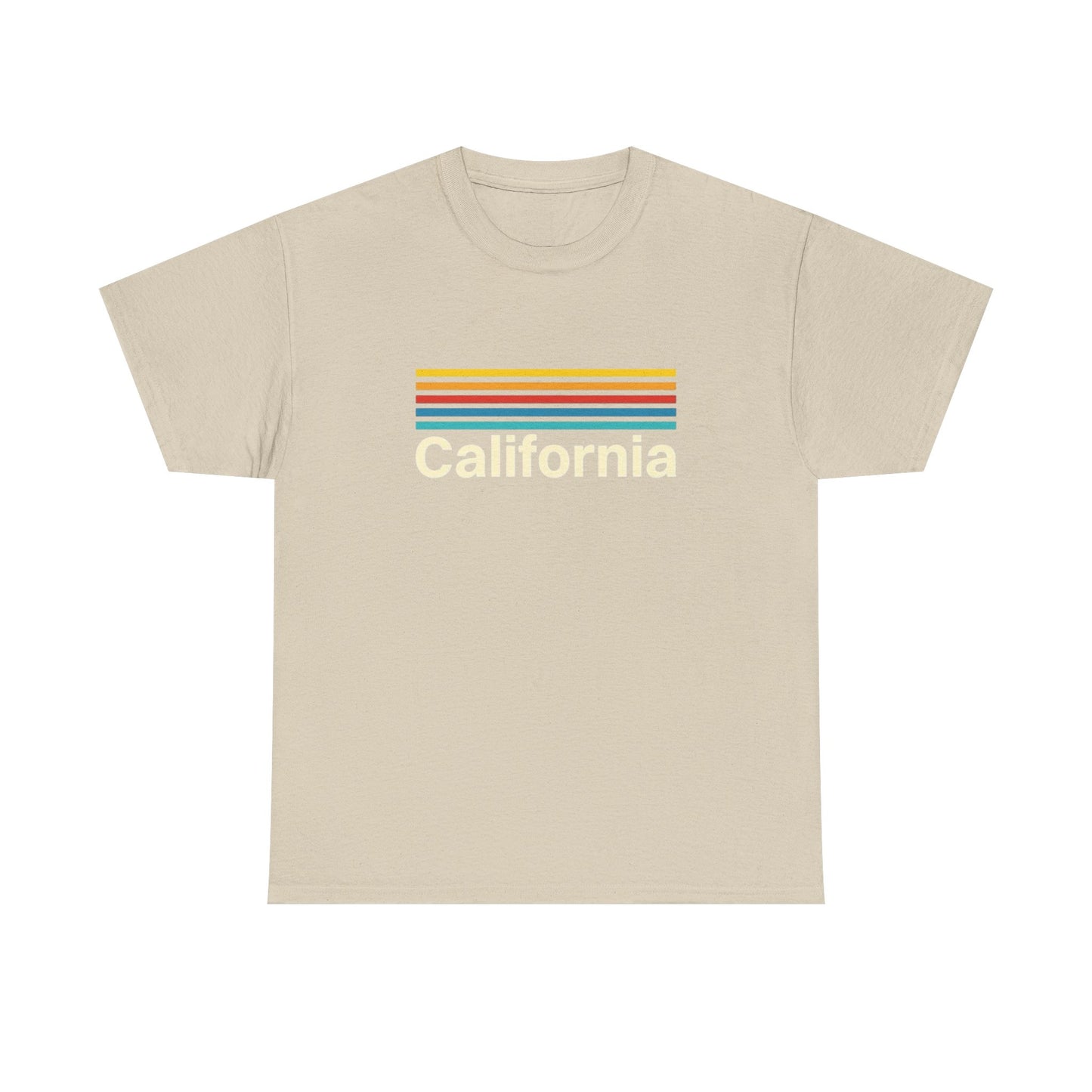 California Vintage Arcade Logo Graphic T-Shirt Unisex Heavy Cotton Tee