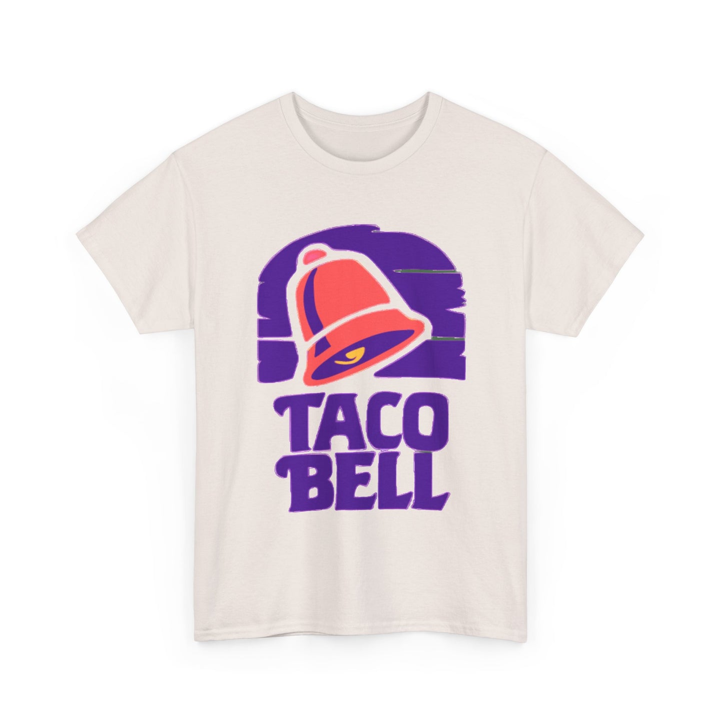 Taco Bell Shirt Funny Gift Retro Logo Mexican Restaurant Unisex Heavy Cotton Tee