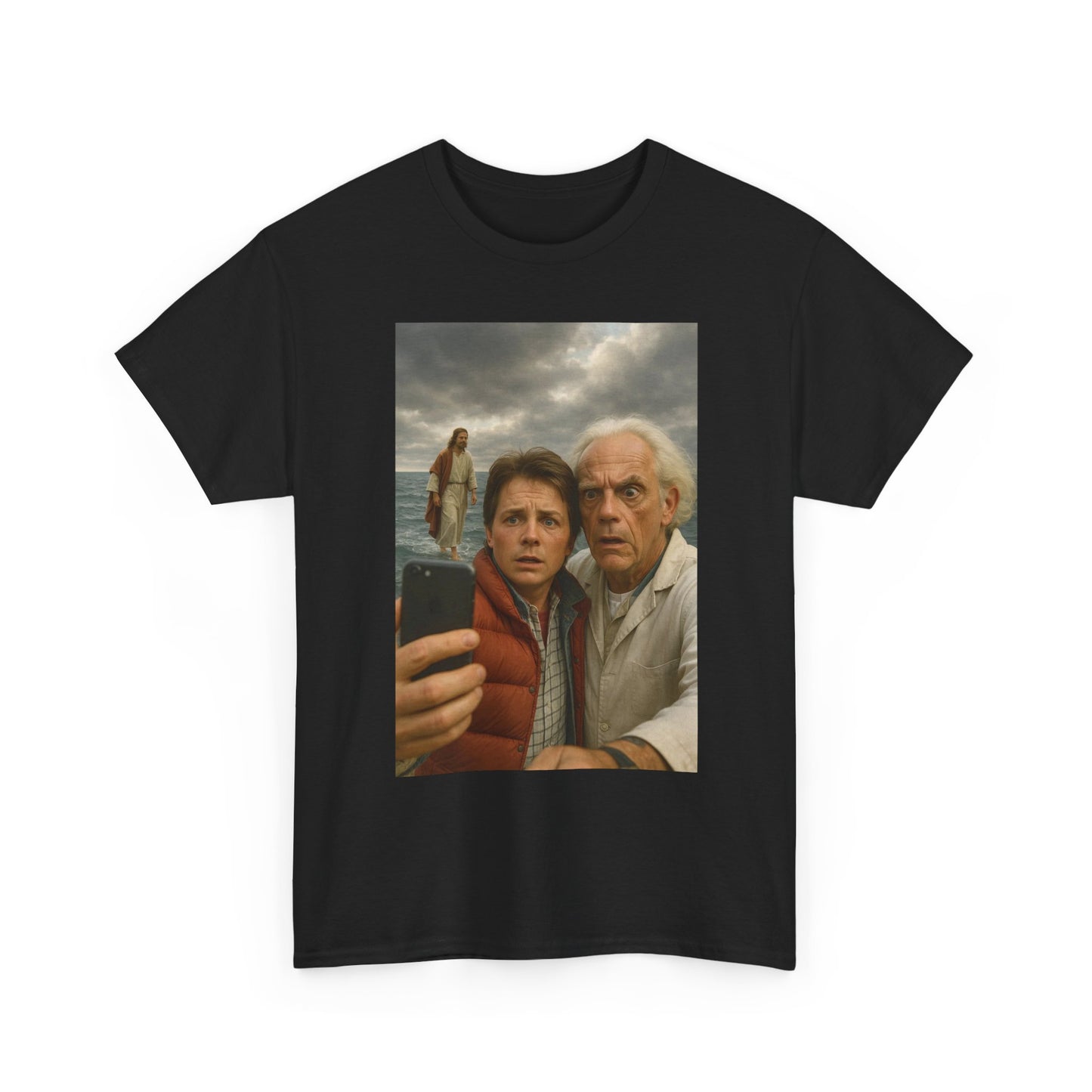 Back To The Future Funny Graphic T Shirt Unisex Heavy Cotton Tee Gift New